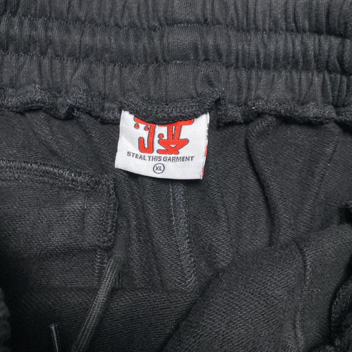 Judah Tribe Black and Yellow Joggers (XL)