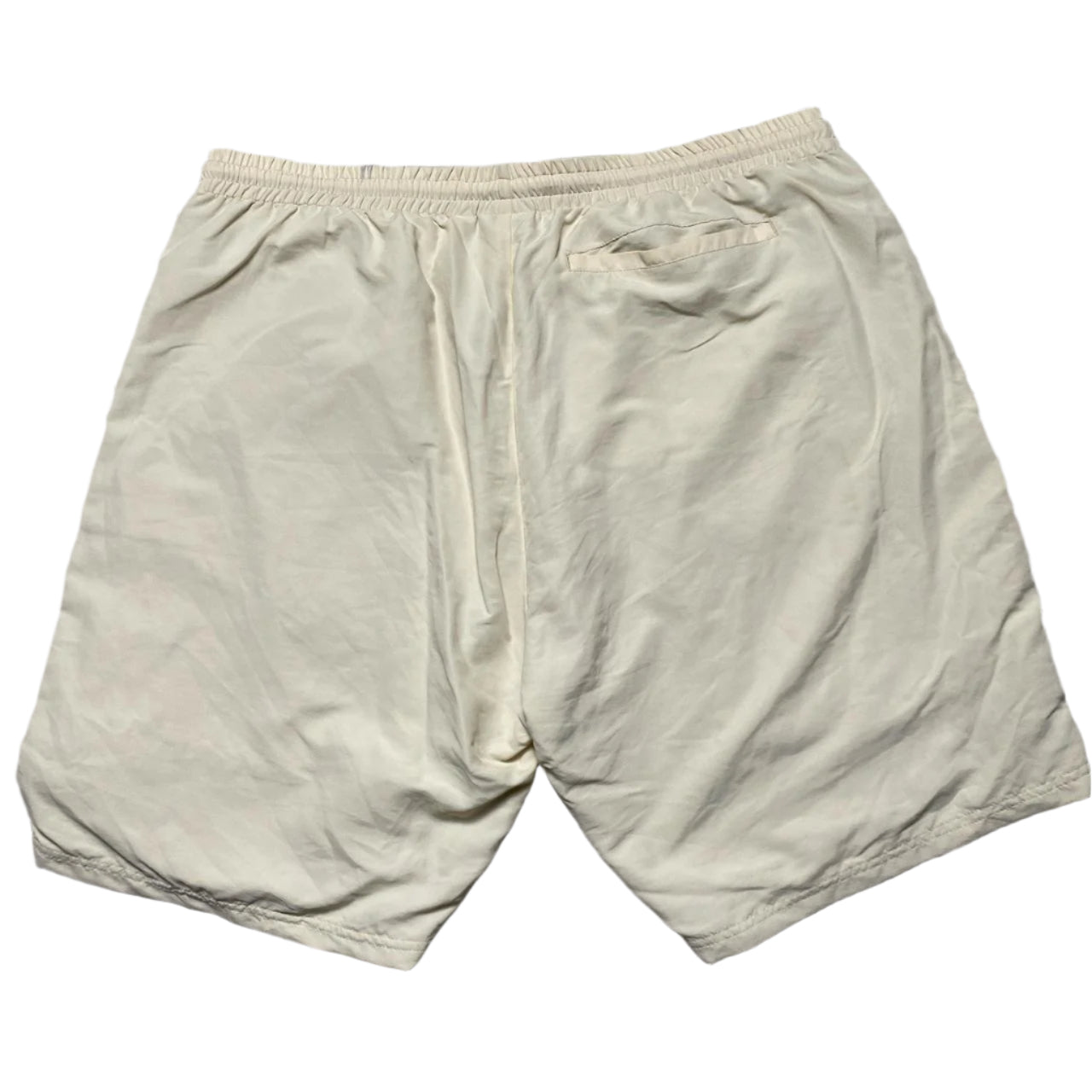 Undefeated Cream Mesh Pocket Shorts (2XL)