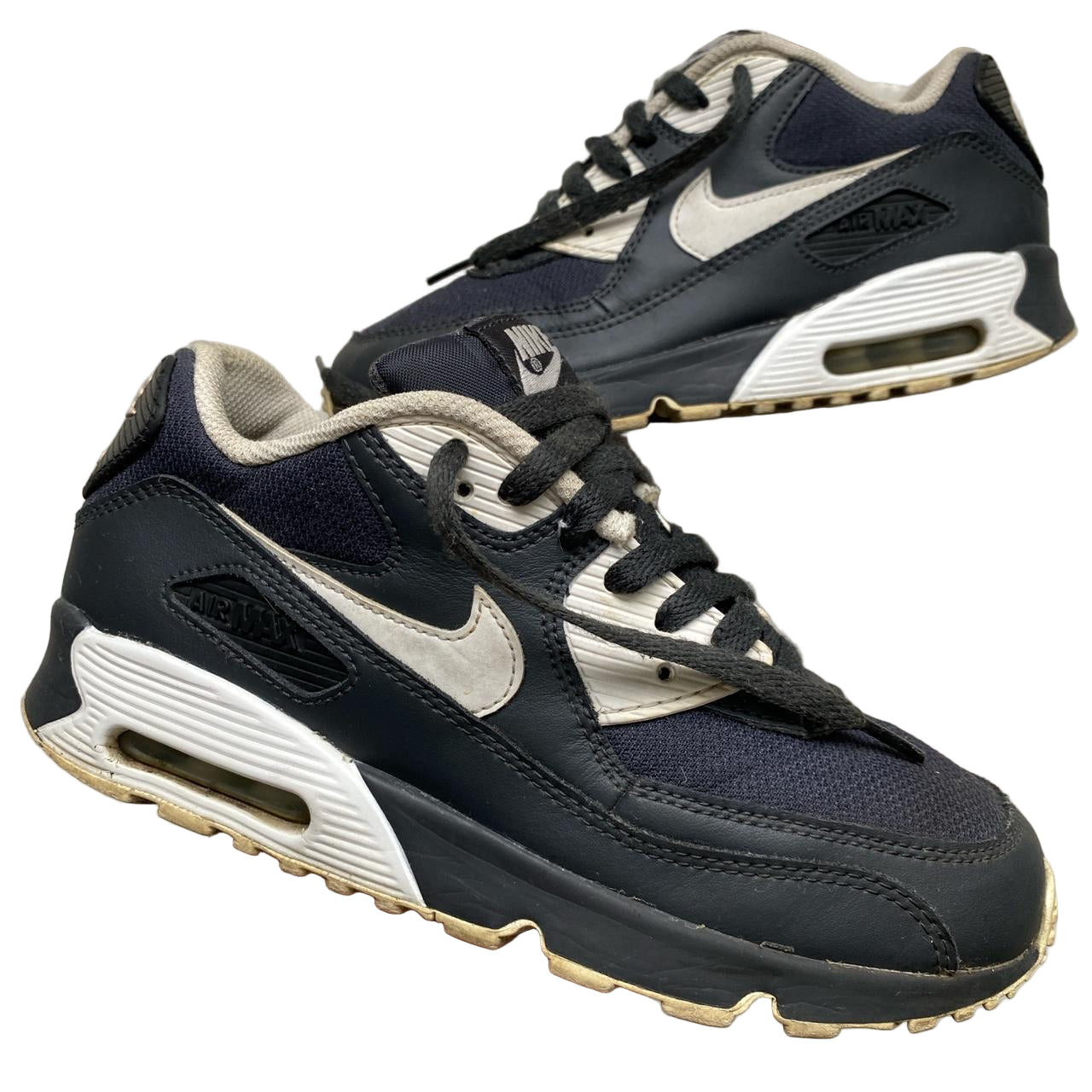 Nike Air Max 90 Grey and White (UK 5.5)