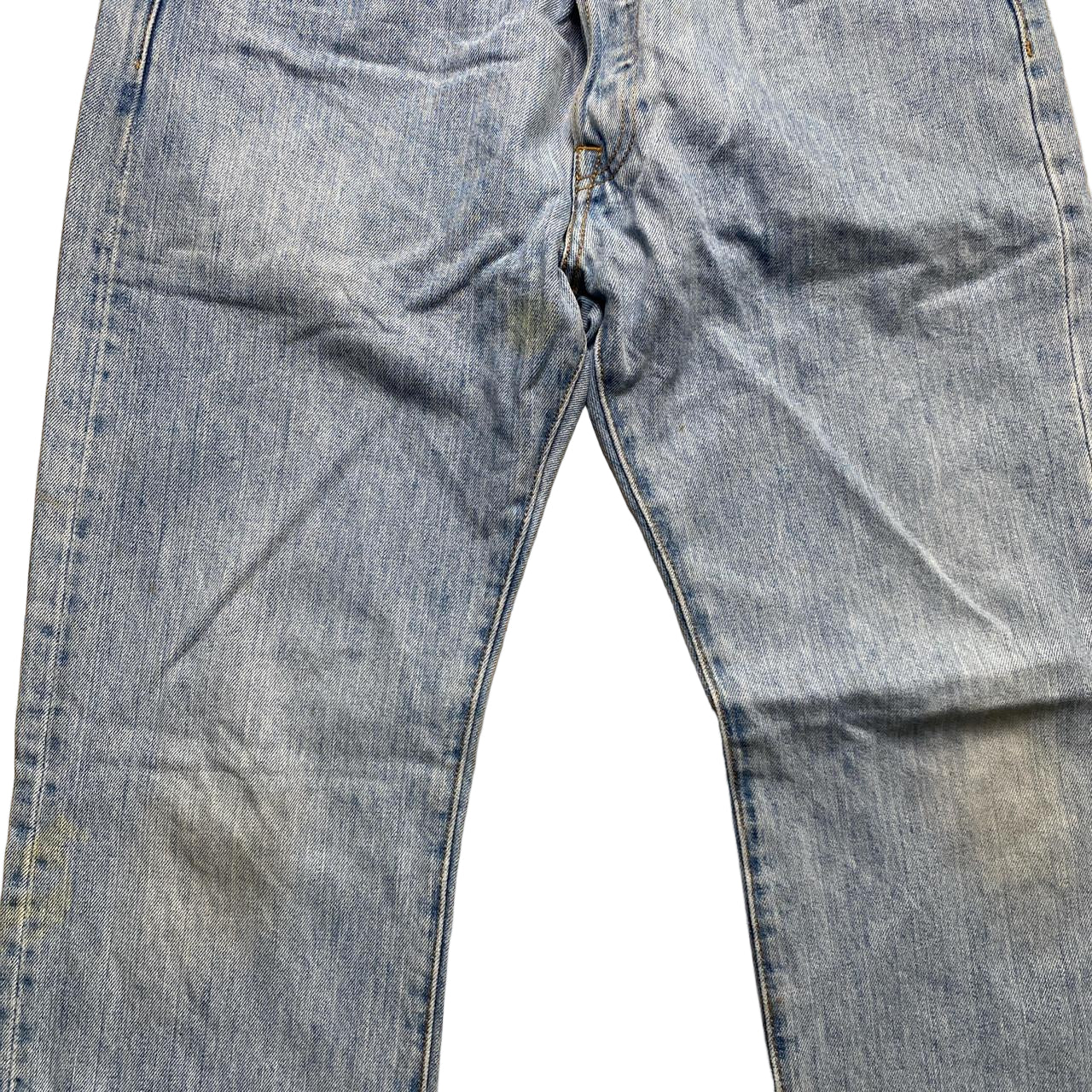 Levis 501 Vintage Baggy Light Blue Jeans (34W)