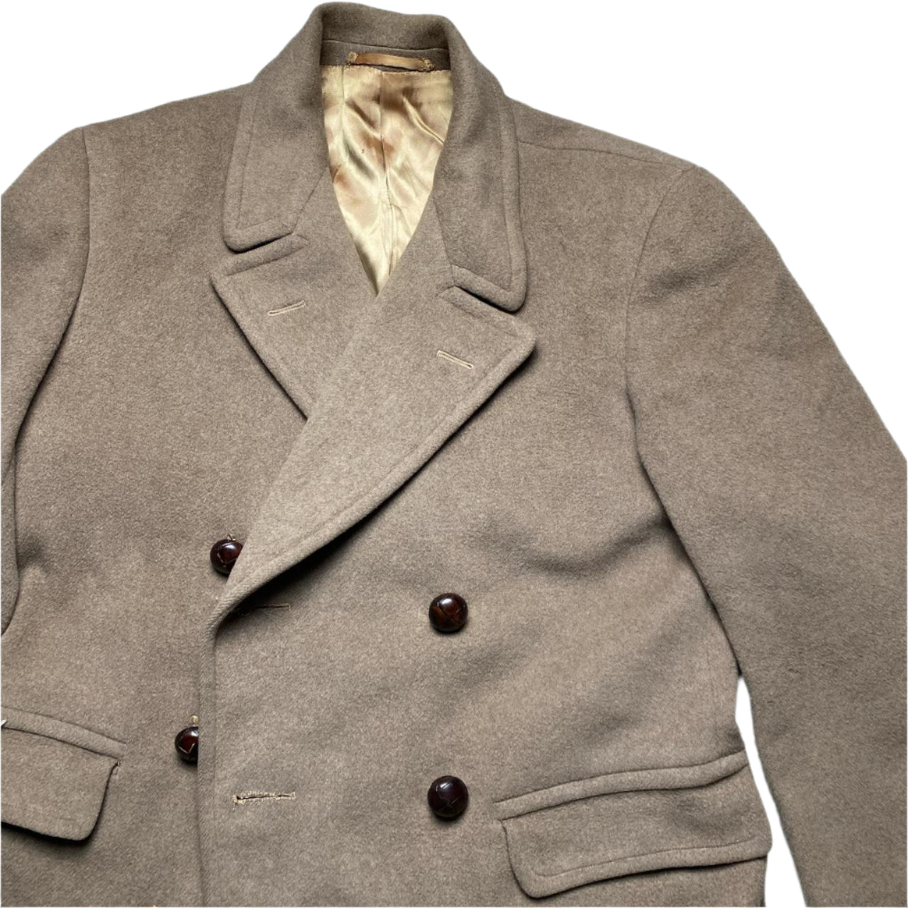 Wool Kingdum Meakers of Piccadilly Vintage Long Duffle Coat (XL)