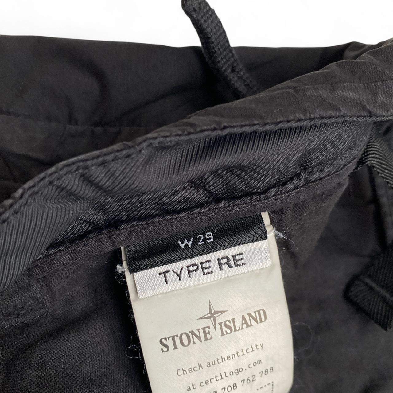 Stone Island Black Cargo Shorts (29W)