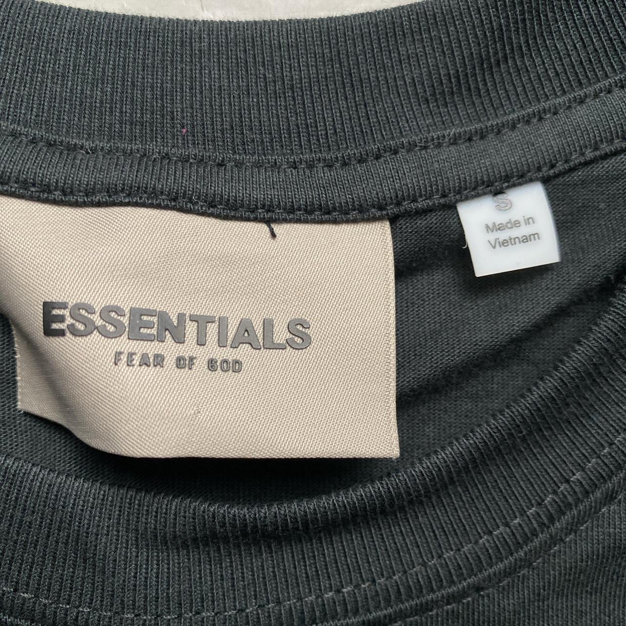 Fear of God Essentials Black T Shirt