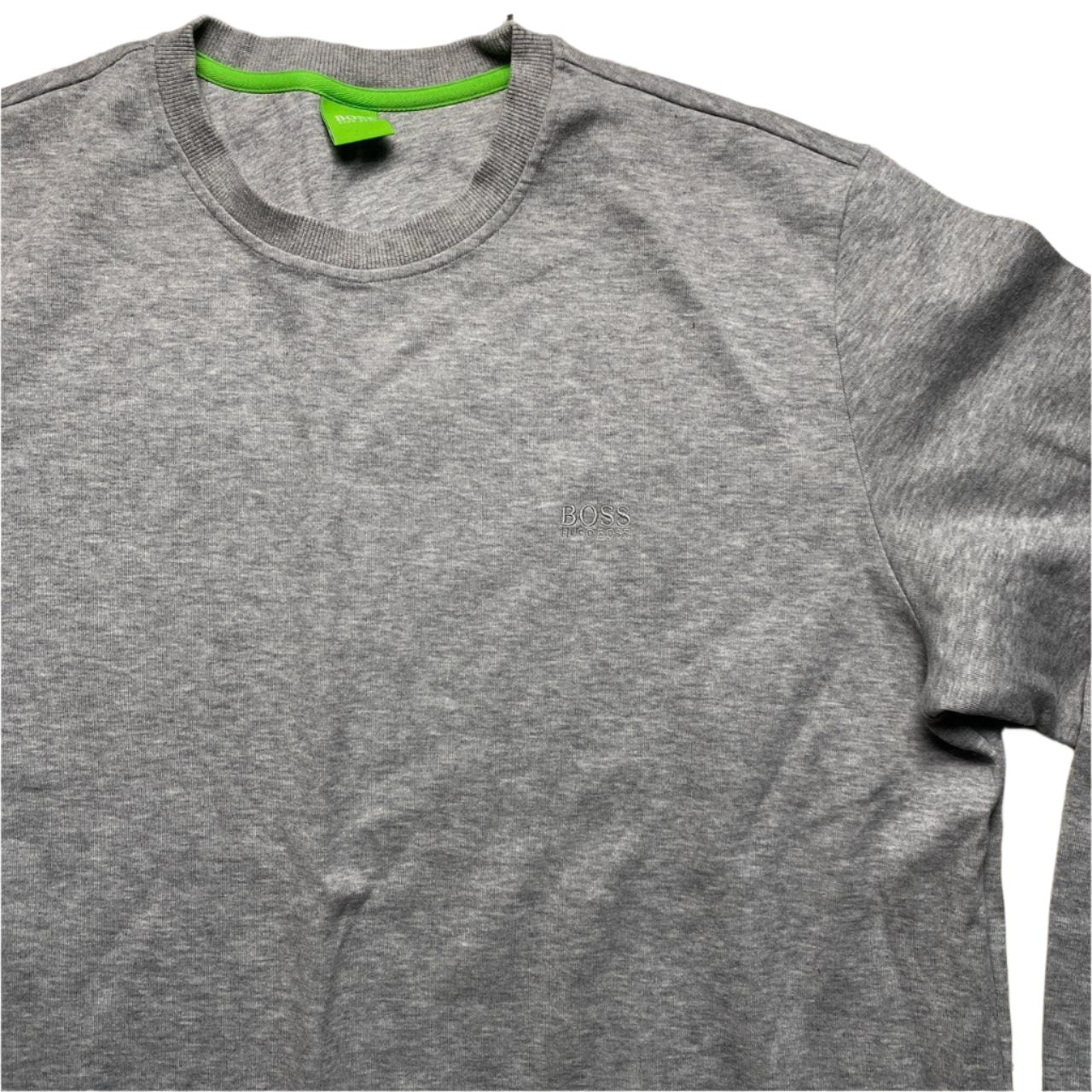 Hugo Boss Green Grey Jumper (2XL)