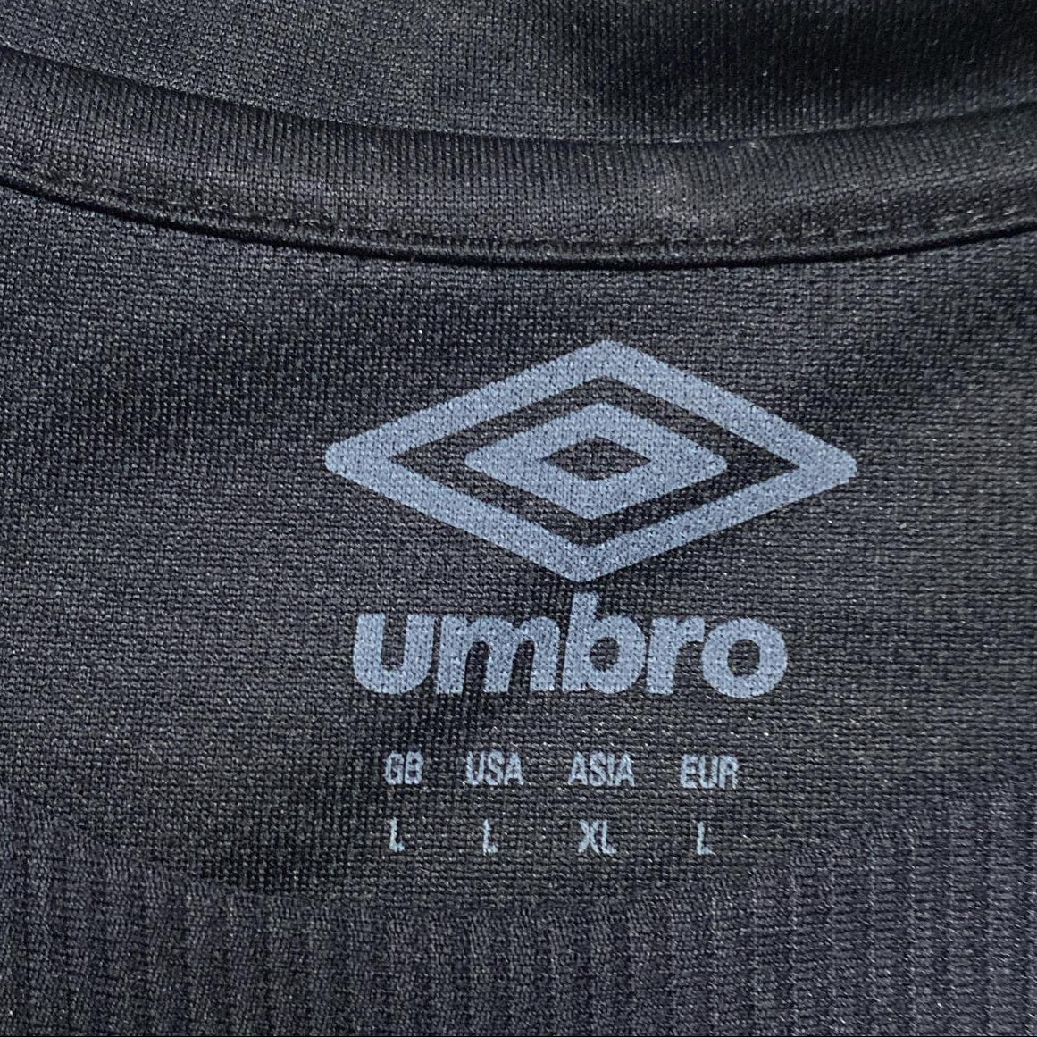 West Ham United Umbro Black and White Training Football Jersey (L)
