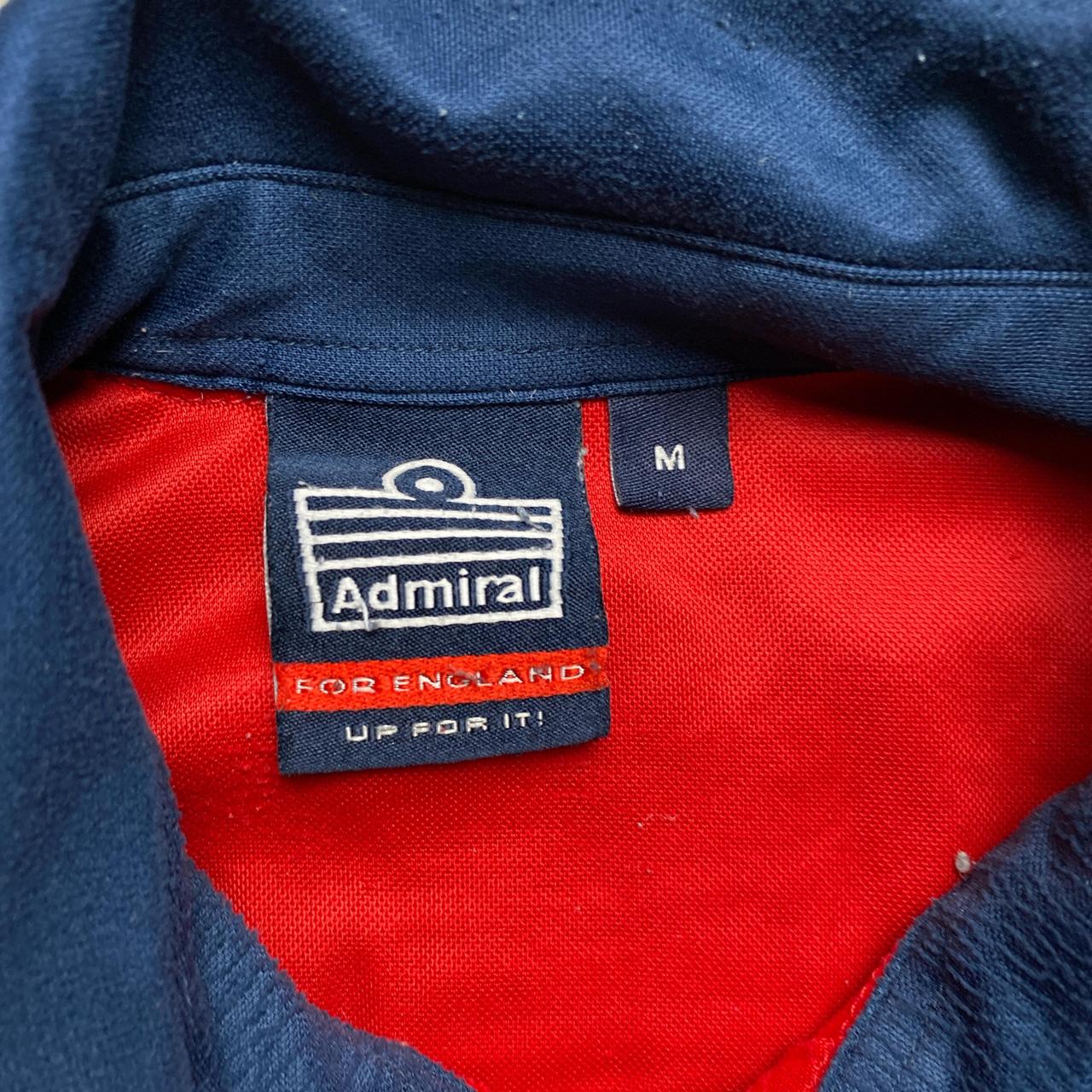 England Vodafone Admiral Vintage Cricket Jersey