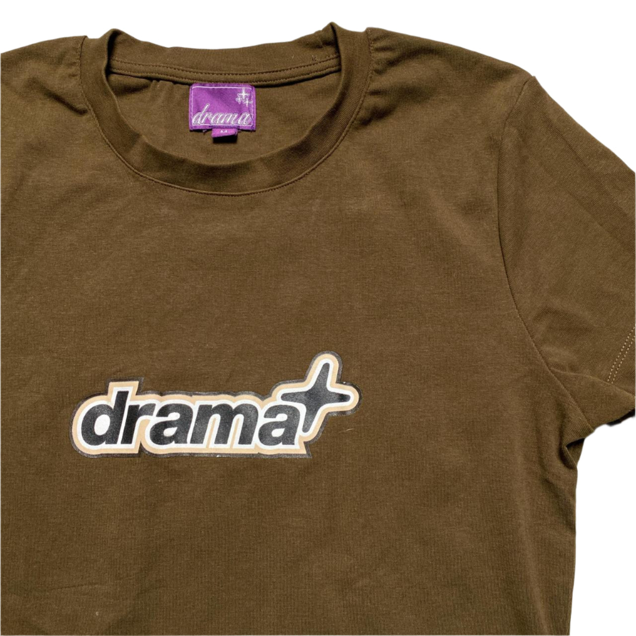 Drama Call Brown Womens T Shirt (M)