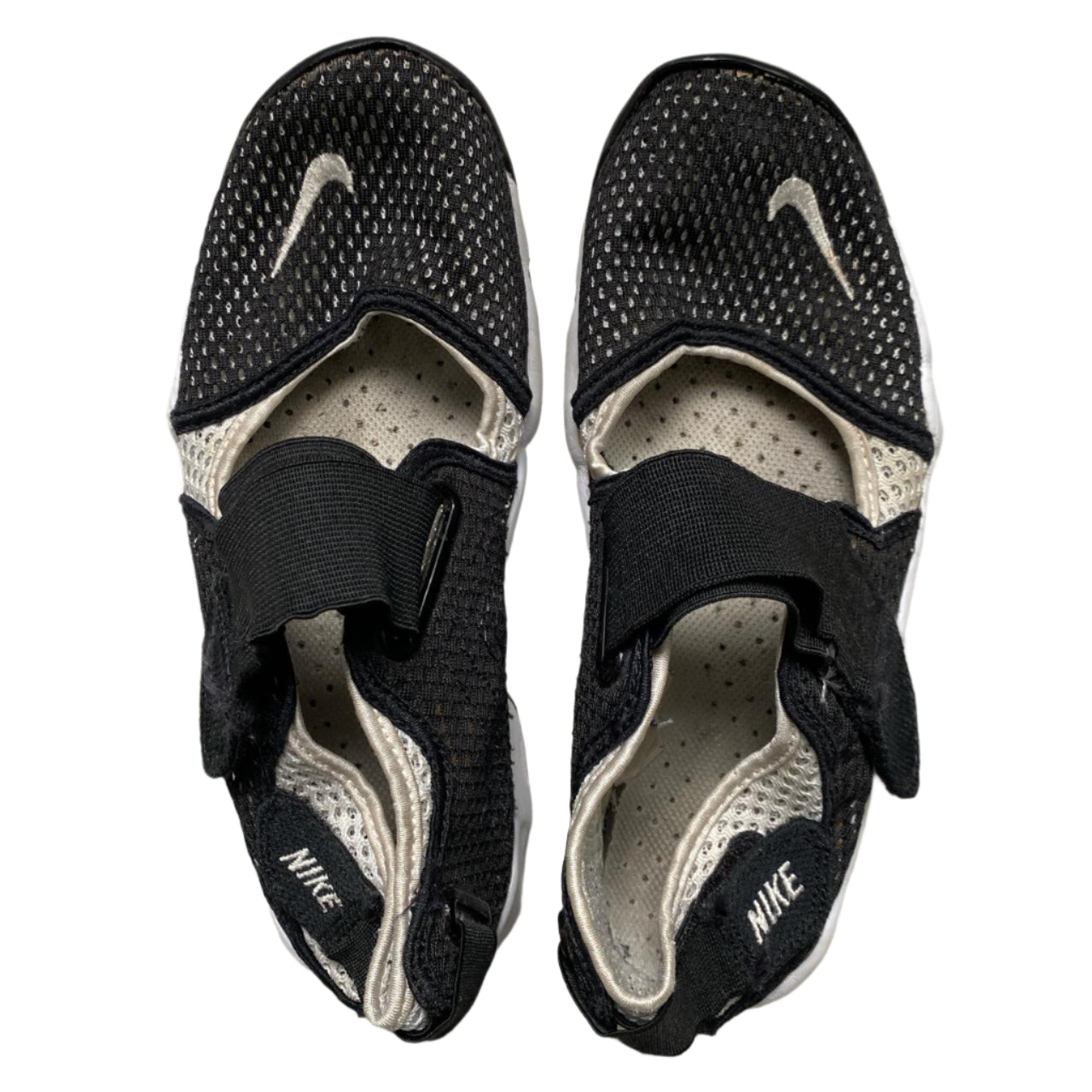 Nike Rift Non Tabi Split Toe Black and White Mesh (UK 4)