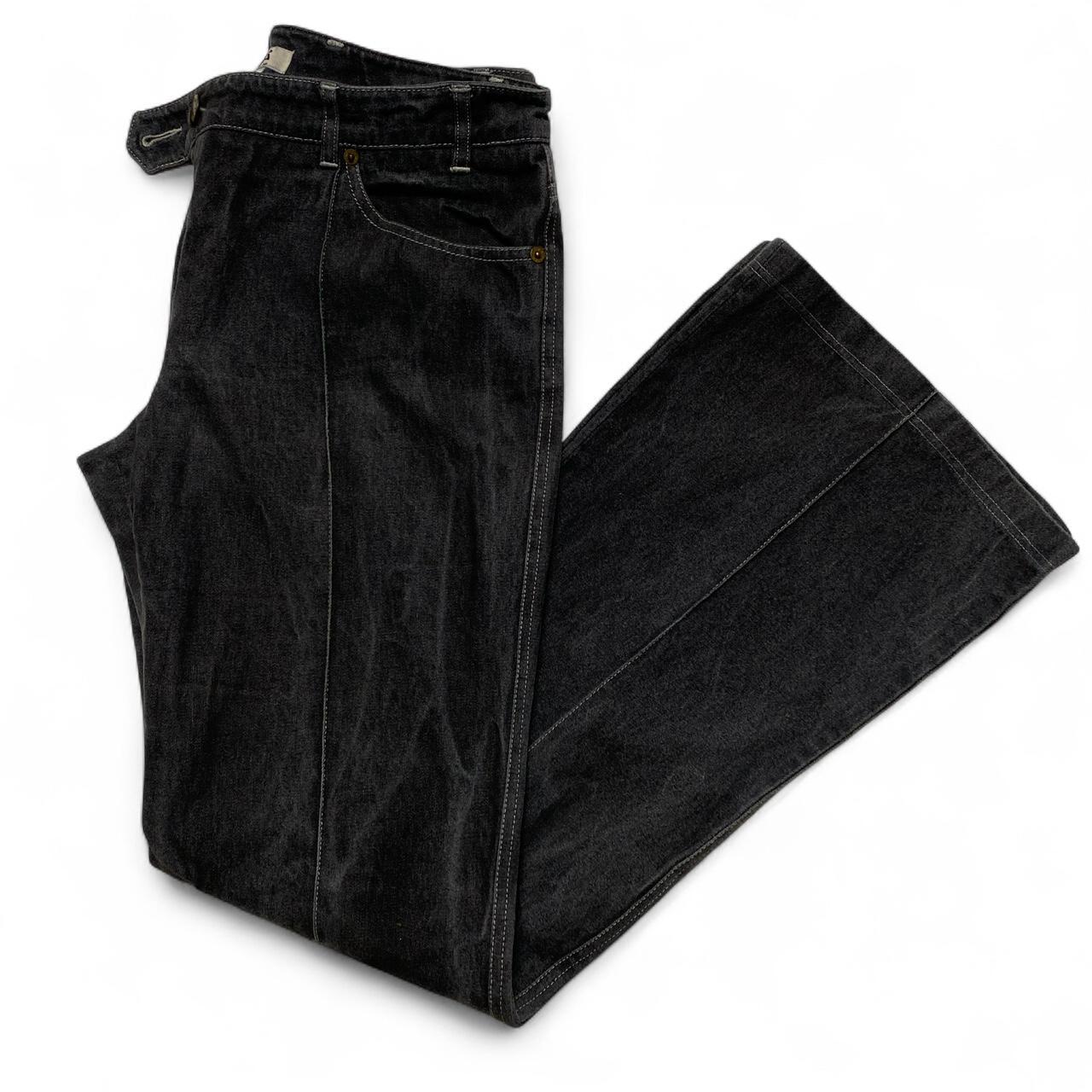 Chloe Vintage y2k Grey Flared Jeans Trousers (30W)