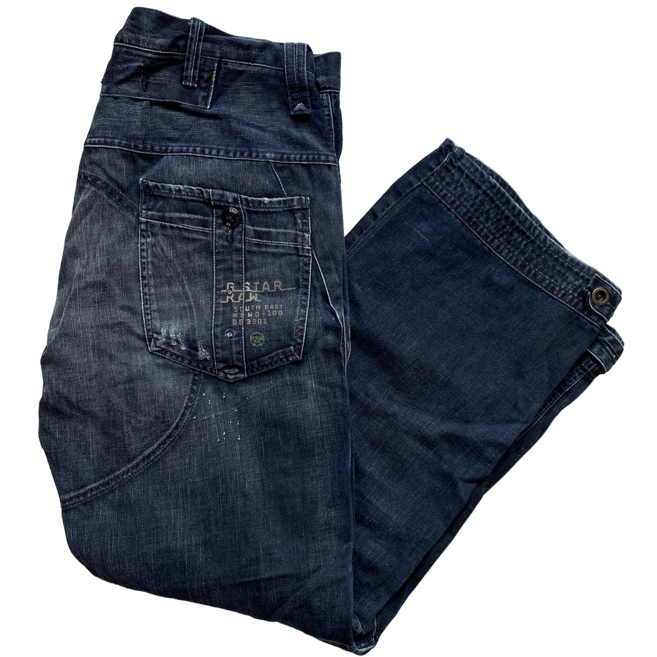 G Star Vintage Baggy Cargo Jeans (36W)