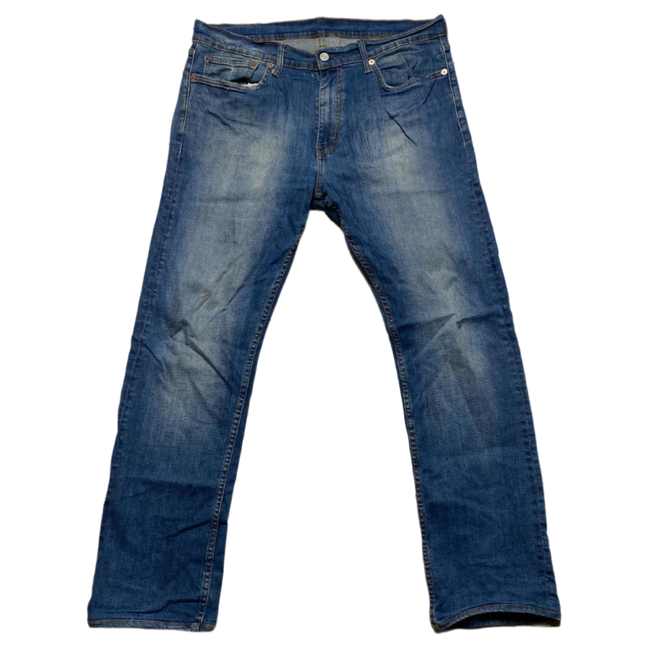Levis 513 Baggy Blue Jeans (W 34)