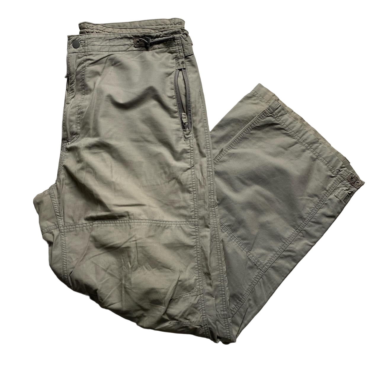GAP Vintage Baggy Khaki Green Cargo Army Combat Trousers (38W)