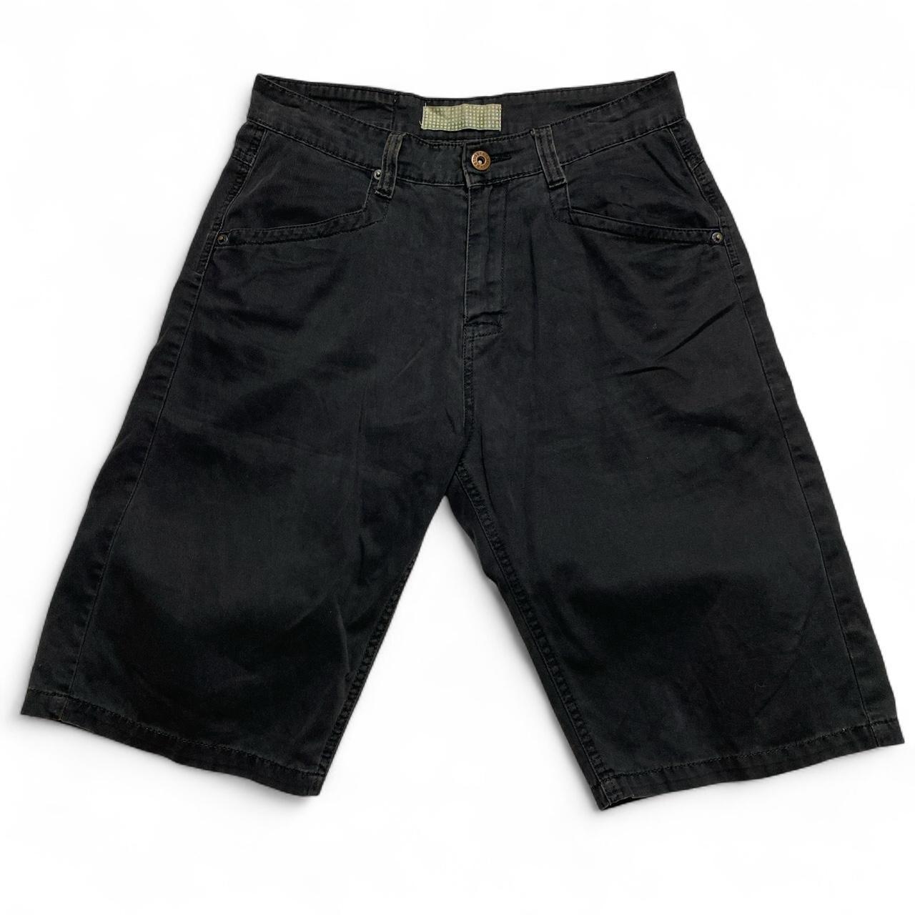 Stussy Vintage Black Jorts Jean Shorts (29W)