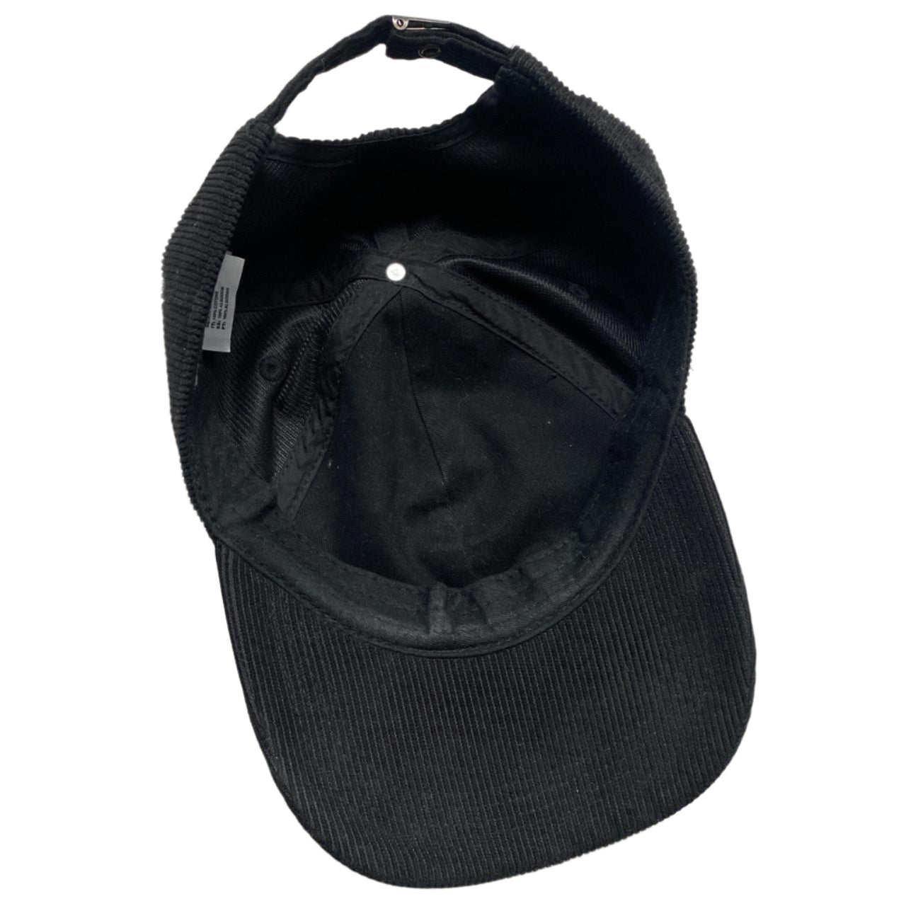 Carhartt WIP Black and White Corduroy Cap