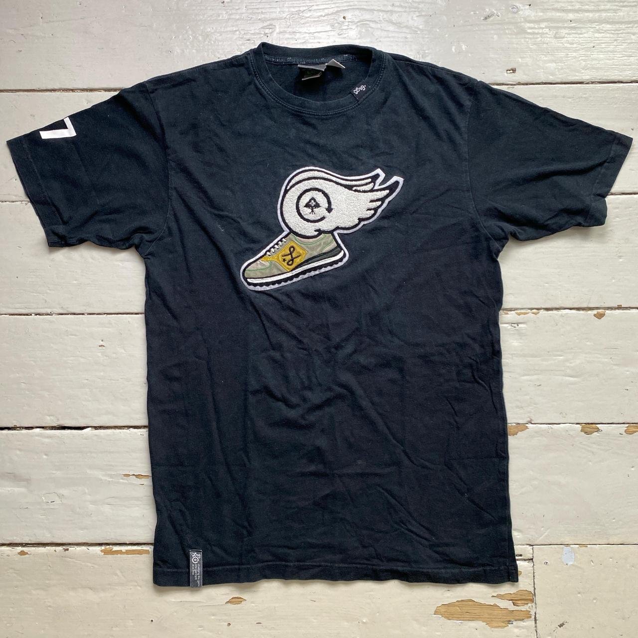 LRG Black Flying Shoe T Shirt
