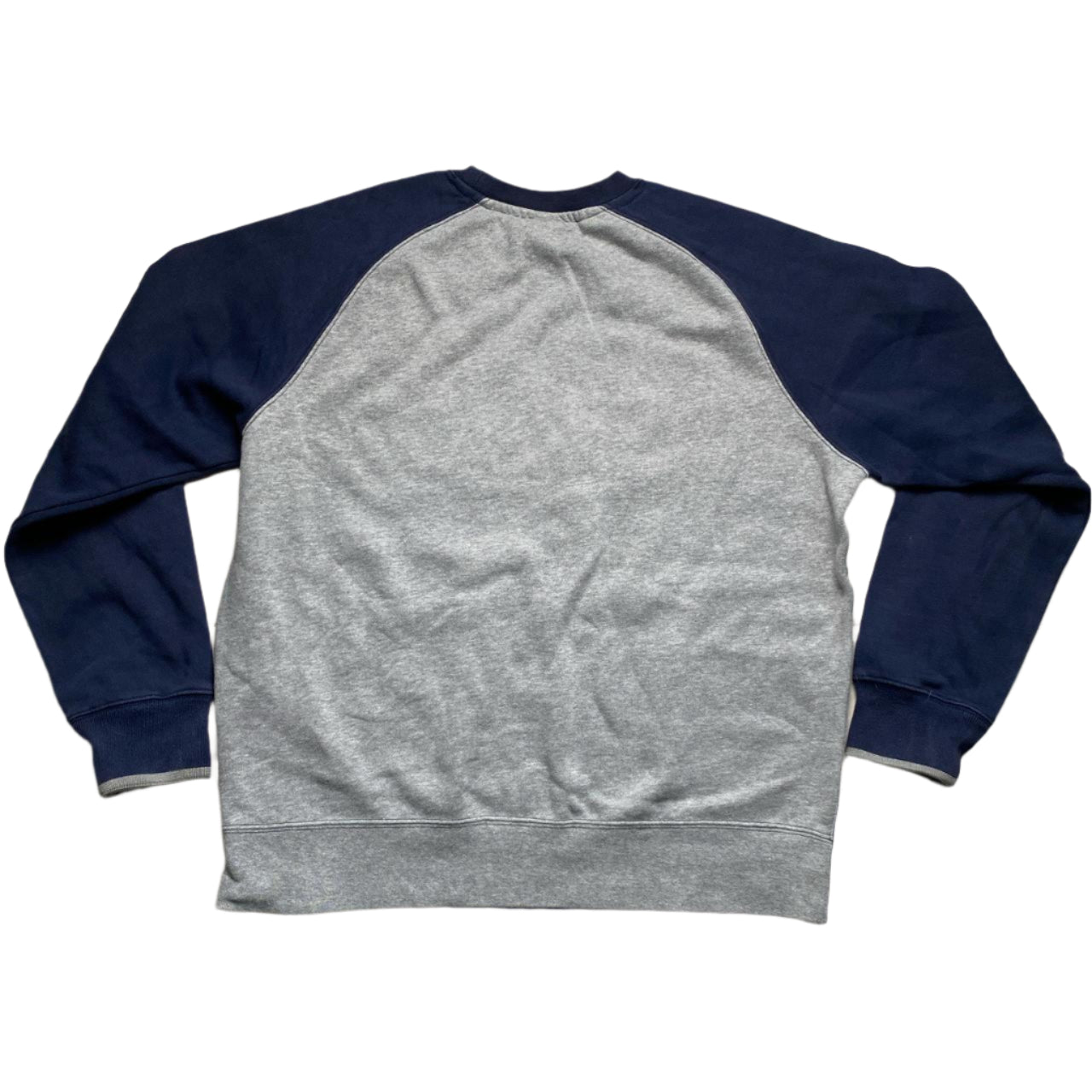 Nike Air Navy Blue and Grey Jumper (L)