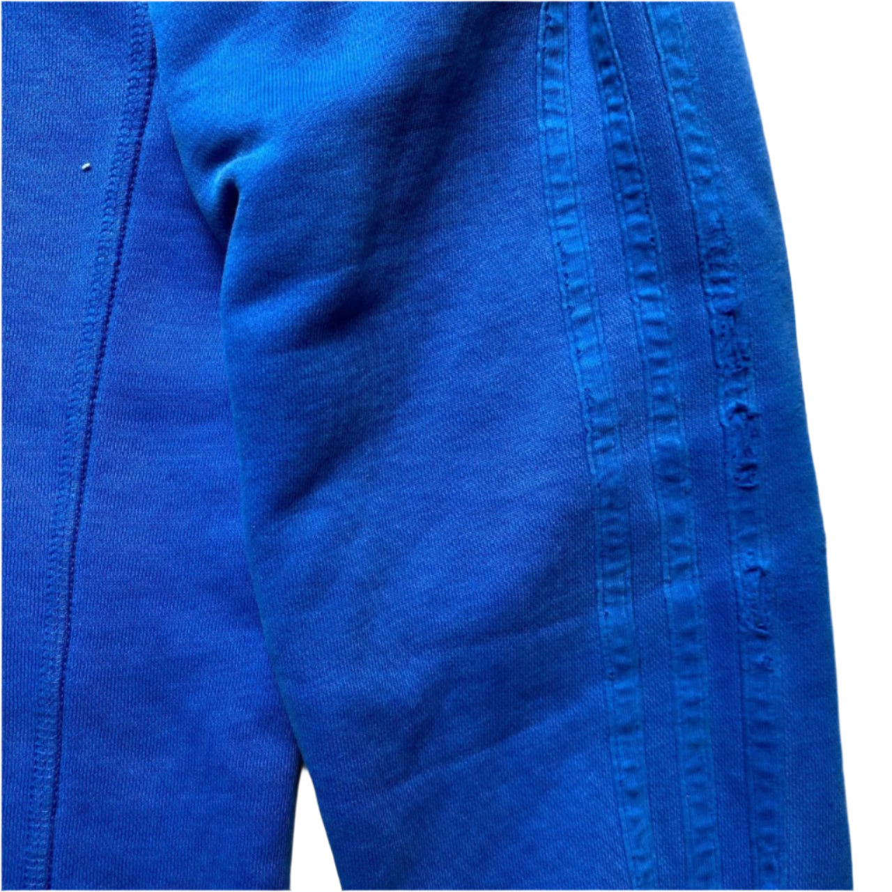 Adidas Originals Blue and White Hoodie (M)