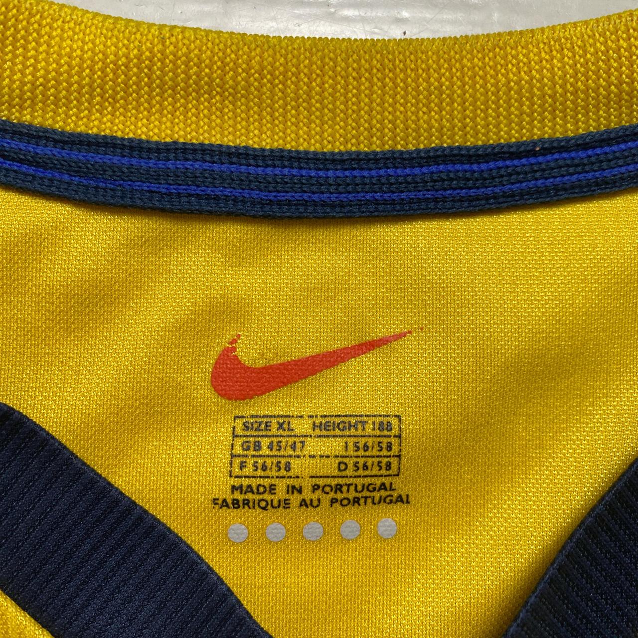 Arsenal Nike Vintage SEGA 1999 Yellow Away Football Jersey (XL)
