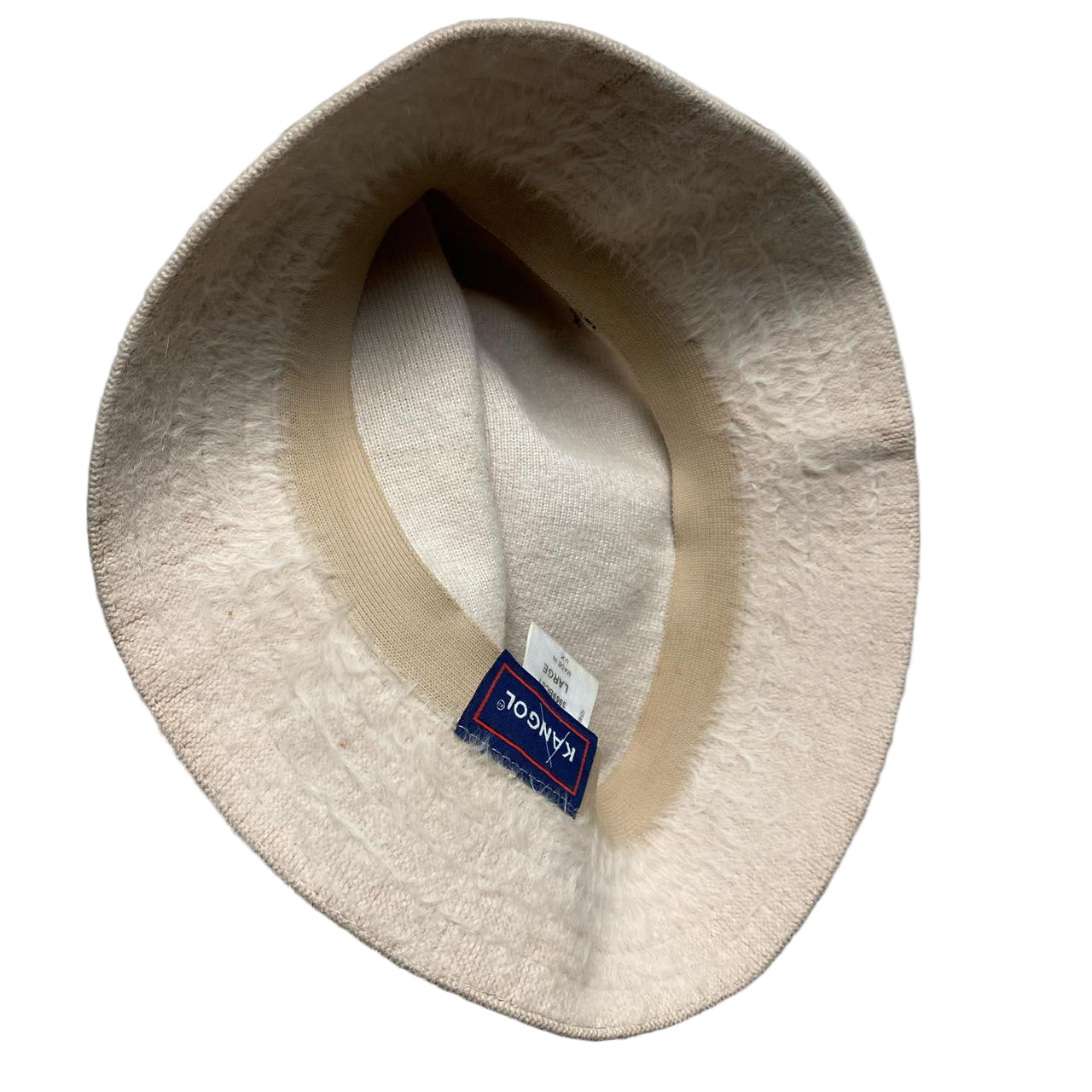 Kangol Fur Vintage 90’s Bucket Hat Cream (L)