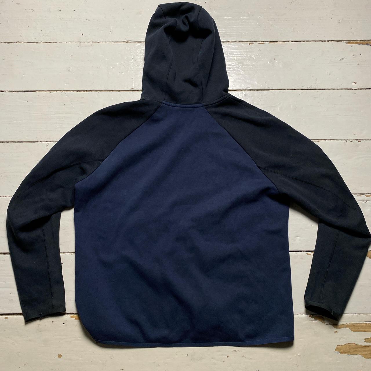 Nike Tech Fleece Two Tone Navy and Black Hoodie