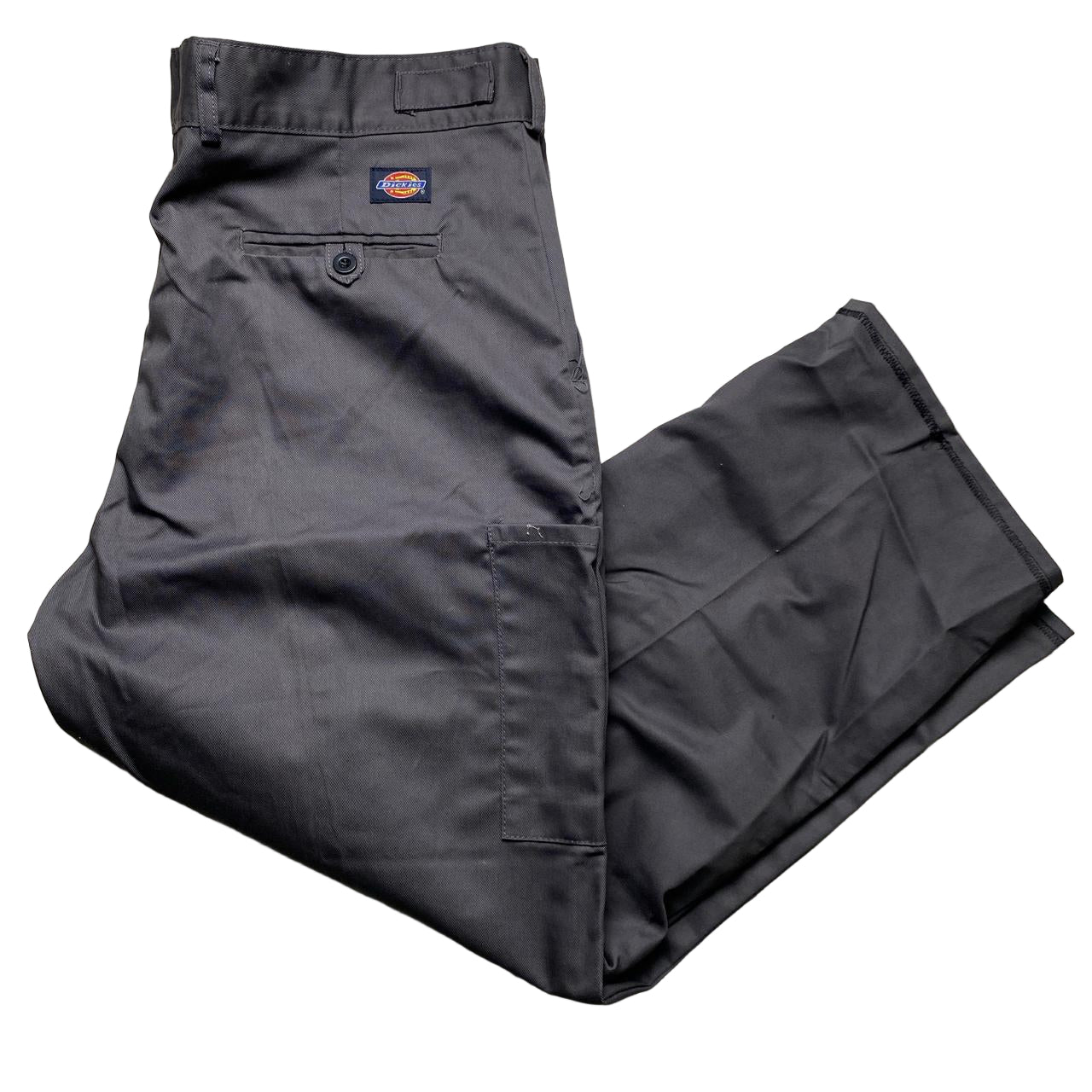 Dickies Redhawk Grey Cargo Trousers (42W)