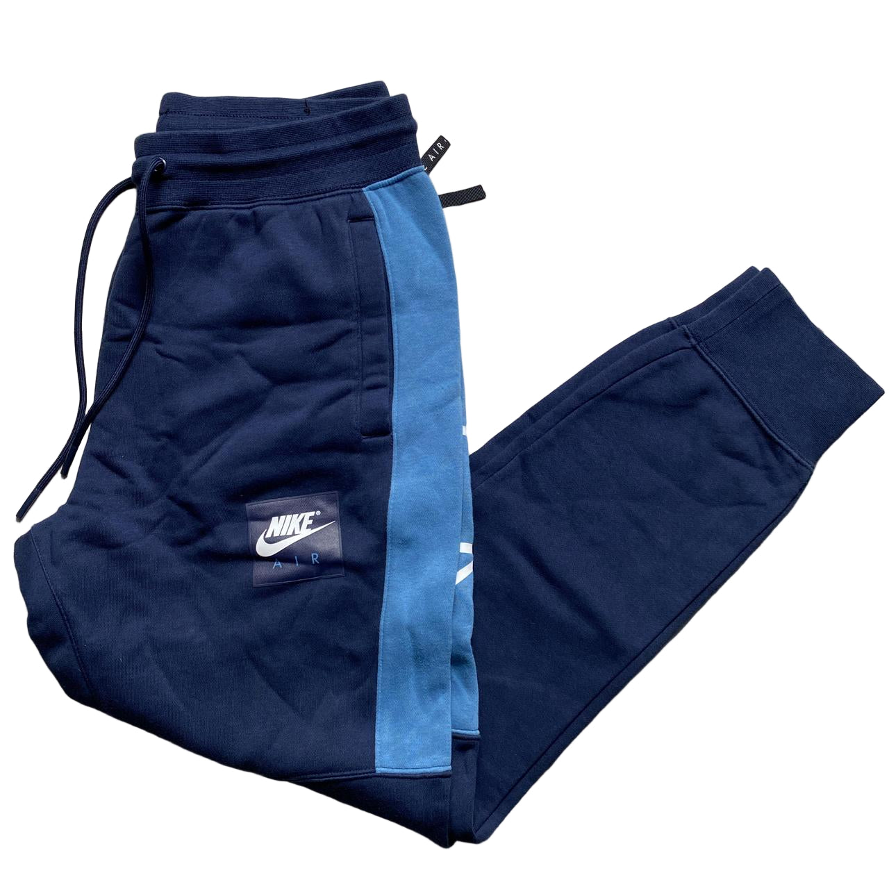 Nike Air Navy and White Joggers (M)