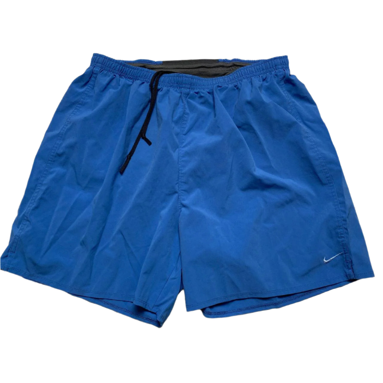Nike Blue Dri Fit Vintage Shell Shorts (L)