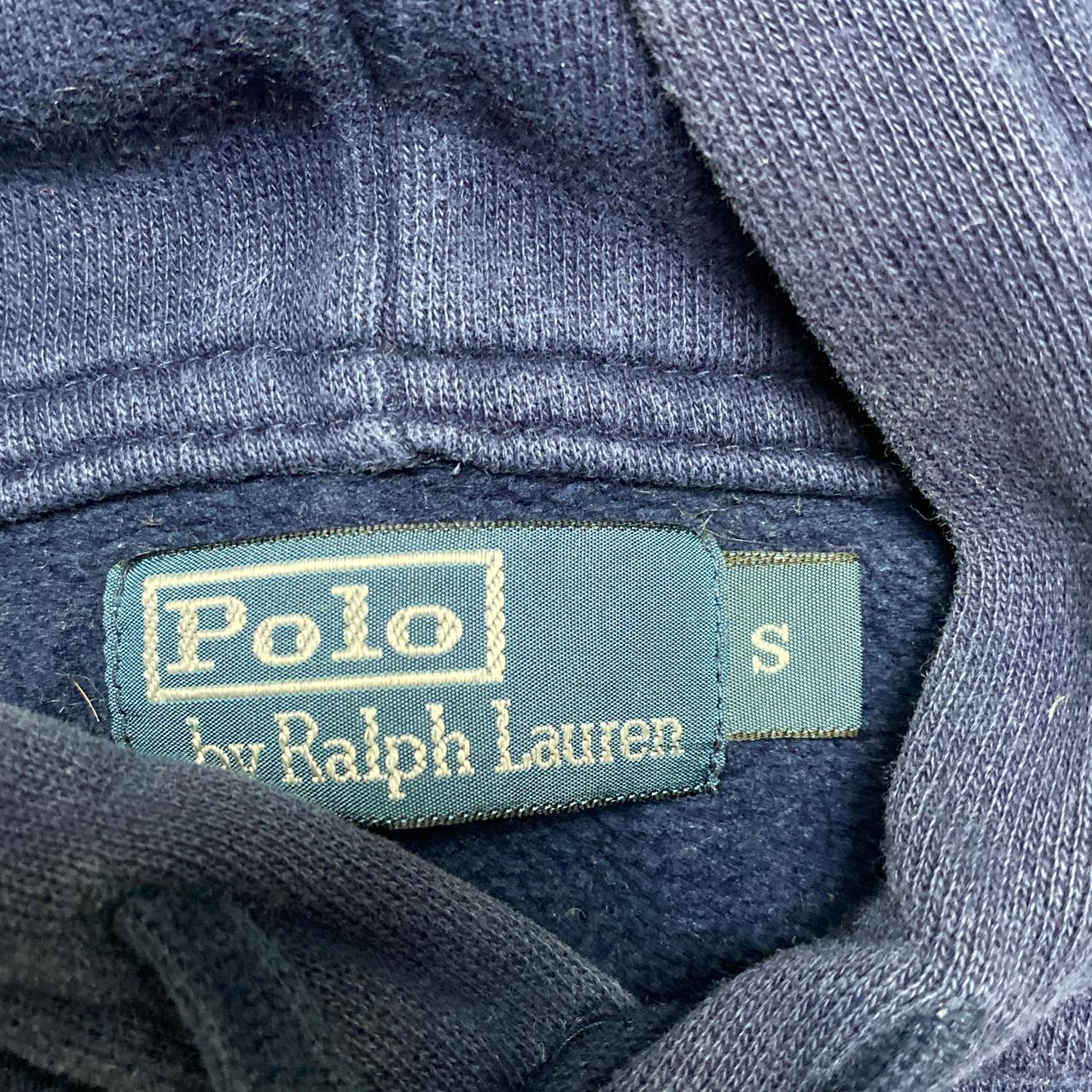 Polo Ralph Lauren Navy and Yellow Hoodie (S)