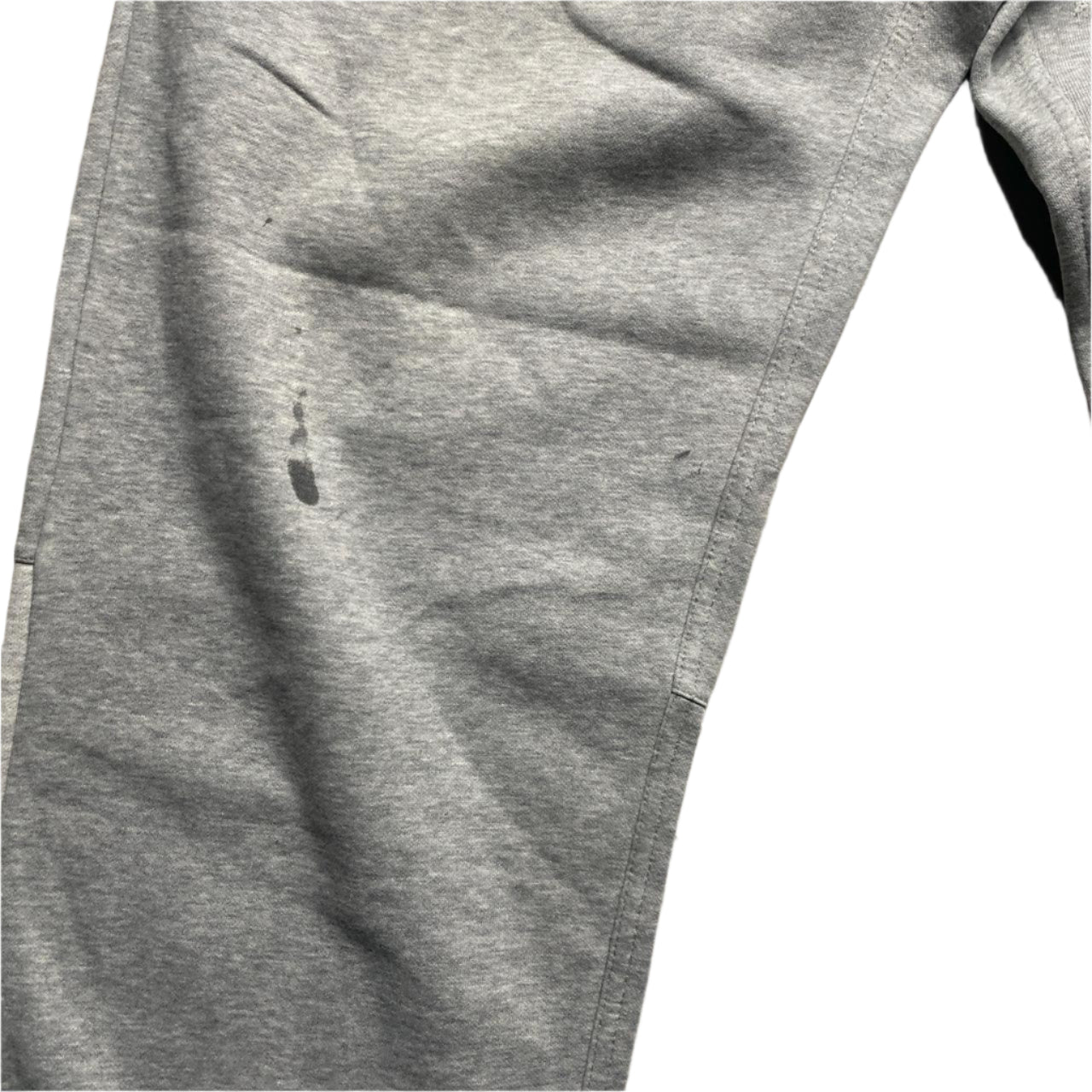 Nike Vintage y2k Grey and White Baggy Joggers (M)