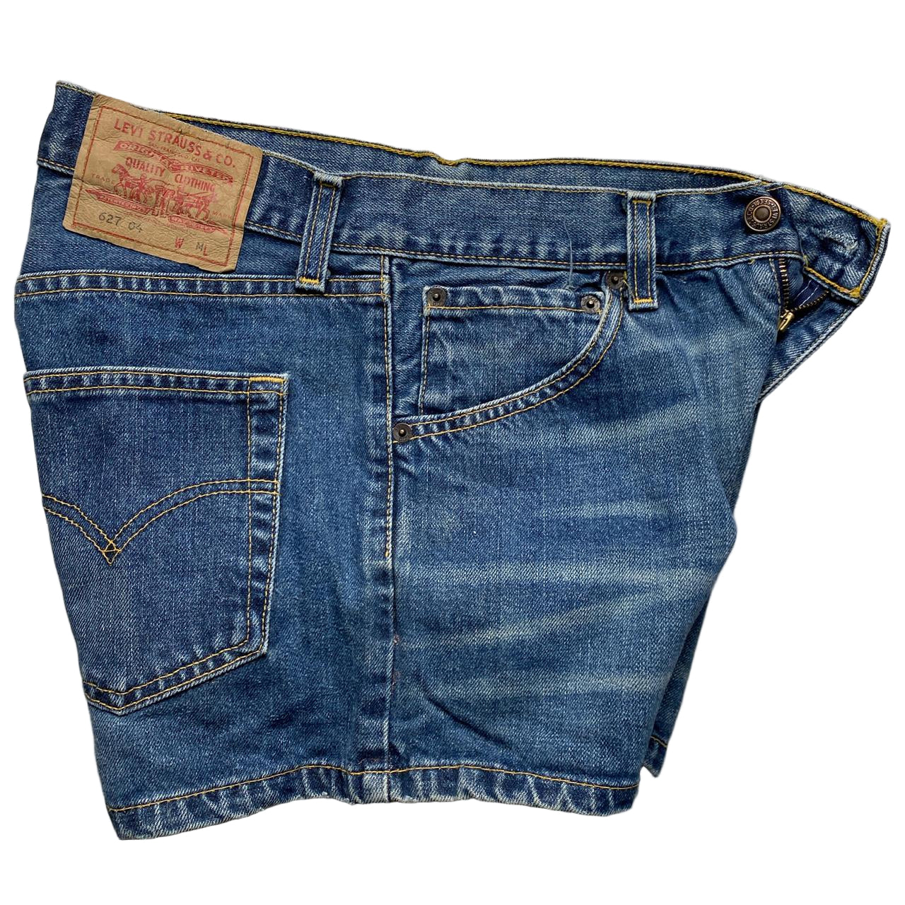 Levis 627 04 Vintage Womens Denim Shorts (M)