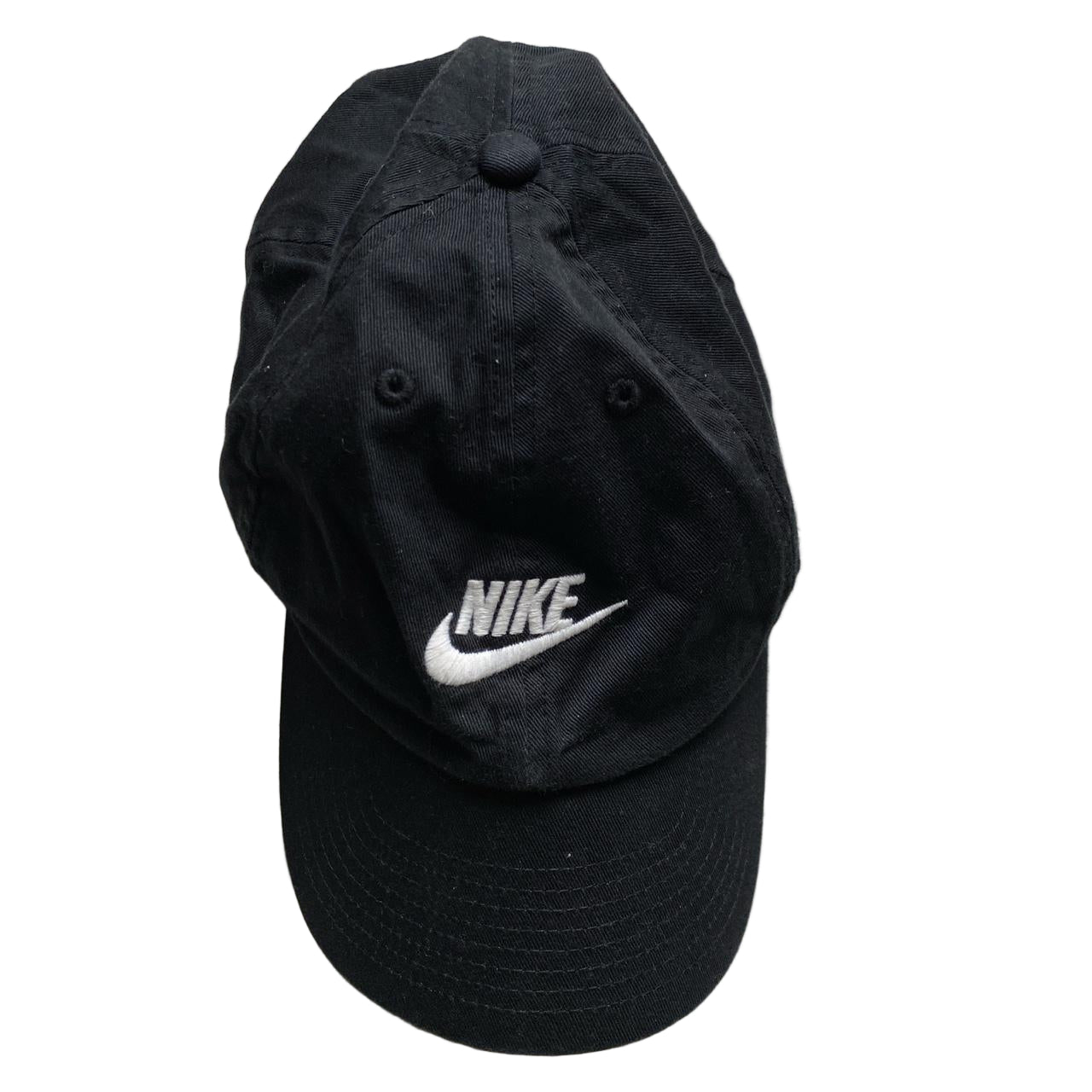 Nike Swoosh Black and White Cap