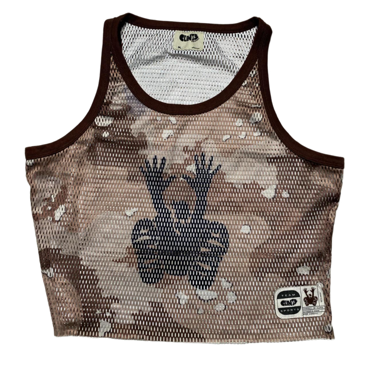 Clints Mesh Tank Top Camouflage Vest (M)