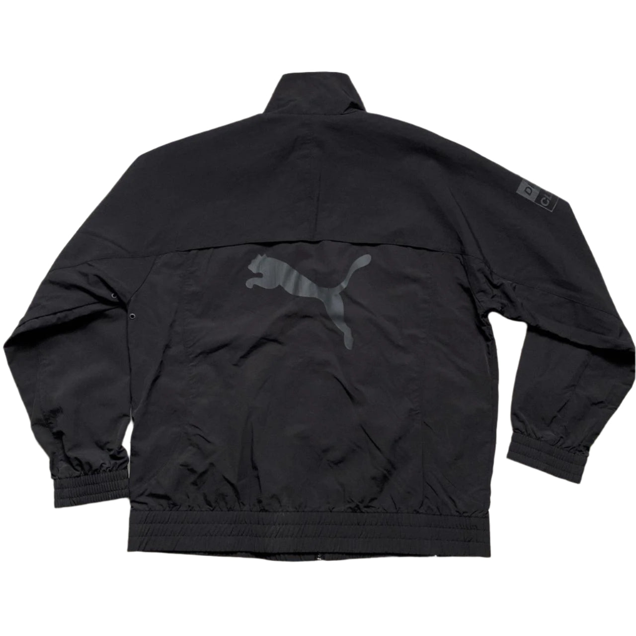 Puma Pleasures Black Windbreaker Tracksuit Jacket (XL)