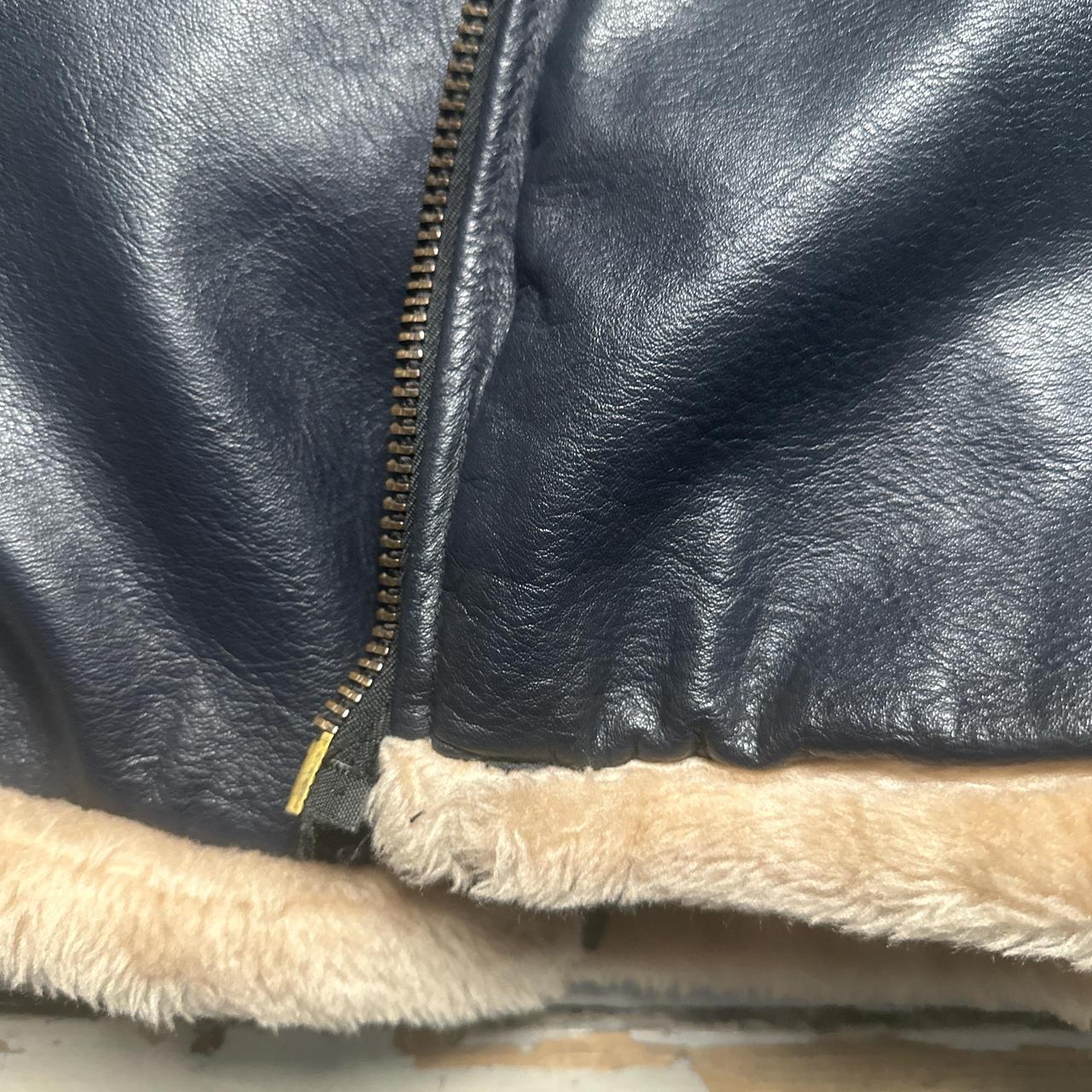Gregory and Sons Leather Sherling Interior Jacket (M)