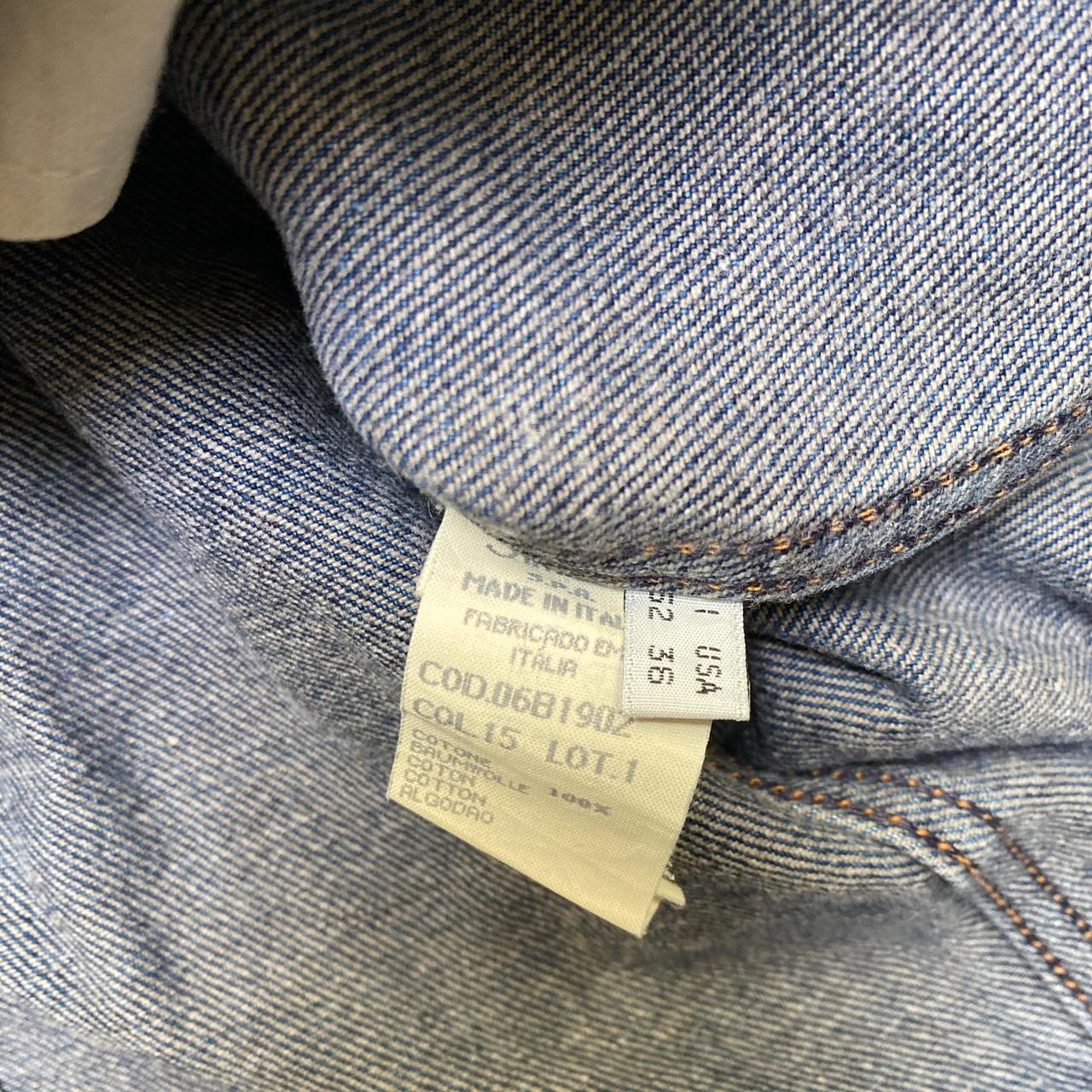 Armani Jeans Vintage Navy Blue Denim Jacket