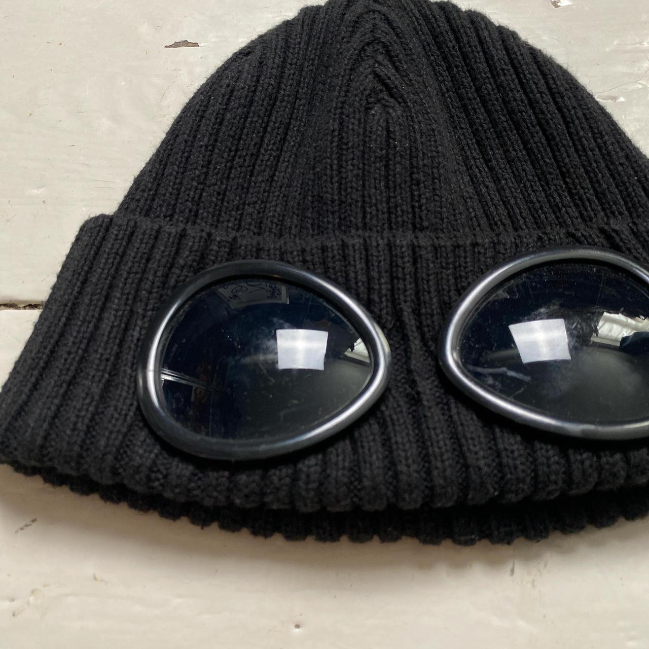 No Fear CP Goggle type Black Beanie Hat