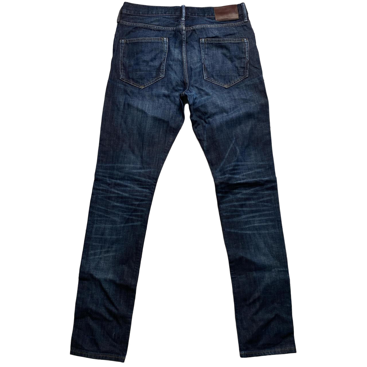 All Saints Pistol Navy Slim Jeans (30W)