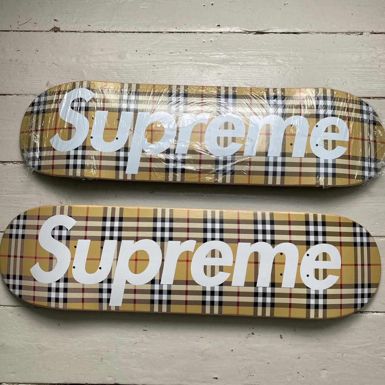 Supreme Burberry Skateboard Beige deck | bestways.jp