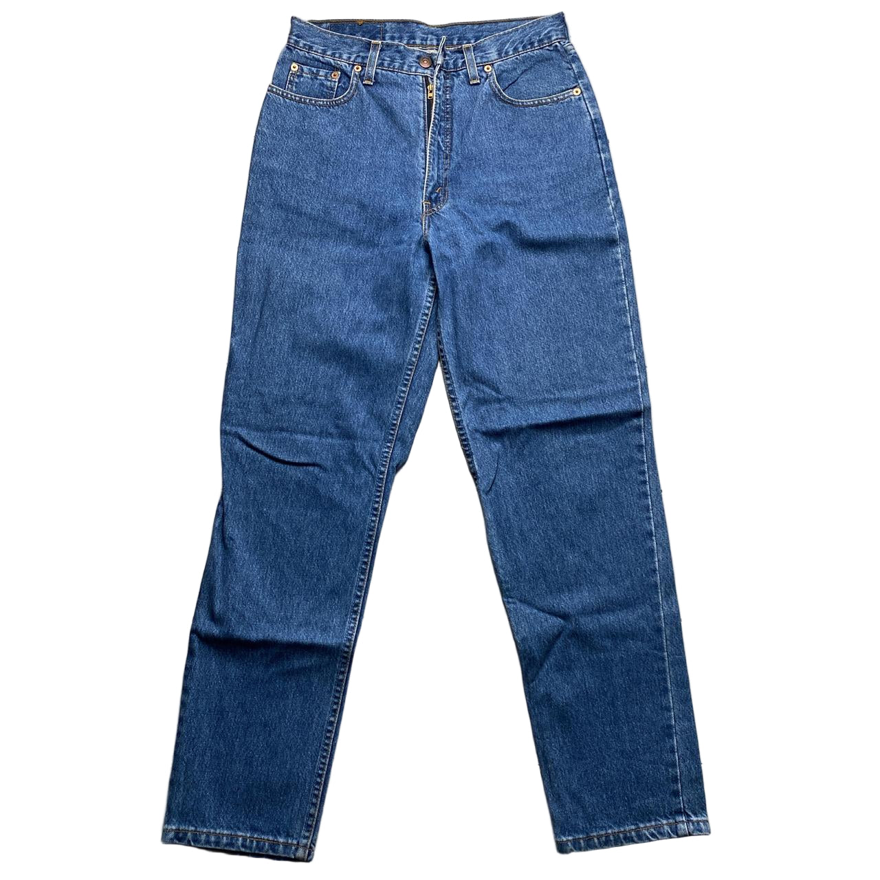 Levis 881 02 Vintage Orange Tab Blue Jeans (30W)