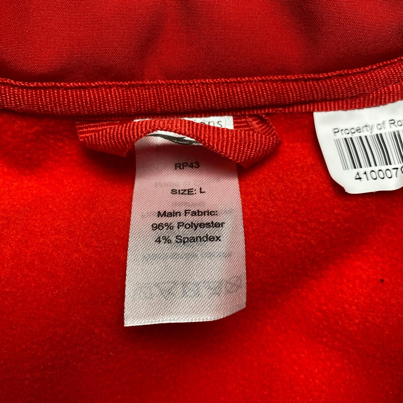 Royal Mail Red And Silver Reflective Panels Bomber Jacket (L)