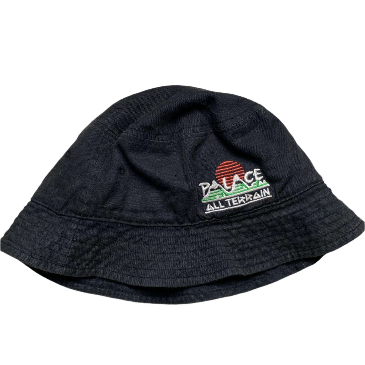 Palace All Terrain Black Red and White Bucket Hat