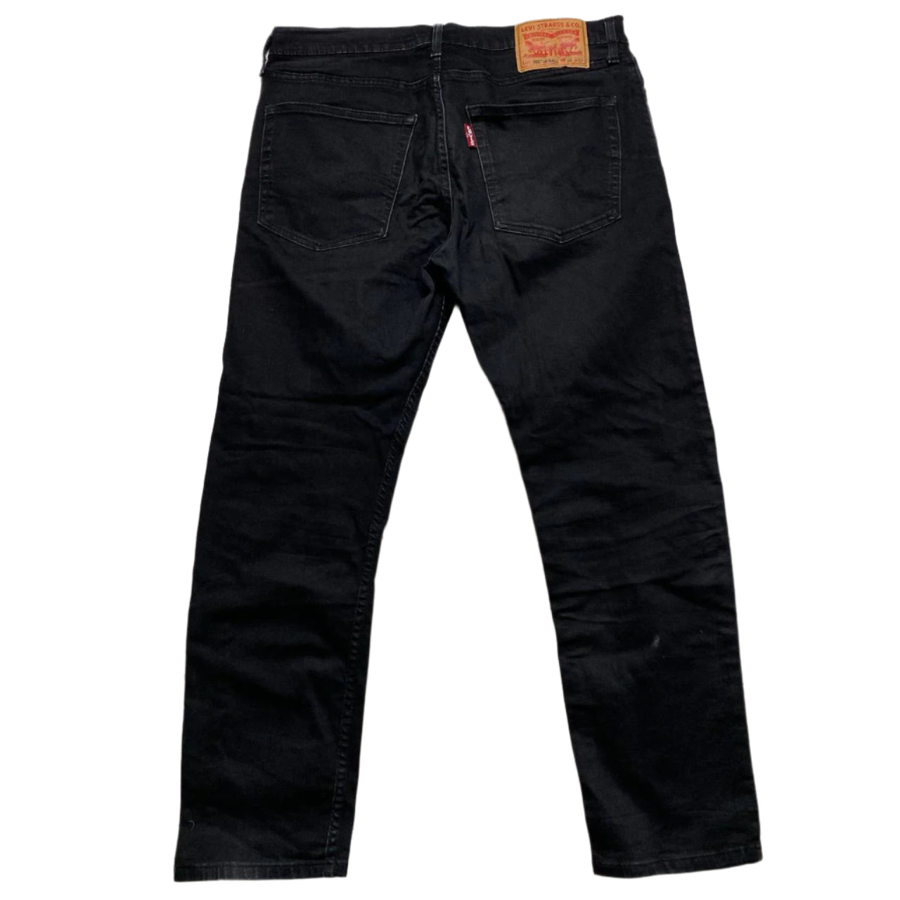 Levis 502 Hi Ball Black Jeans (36W)