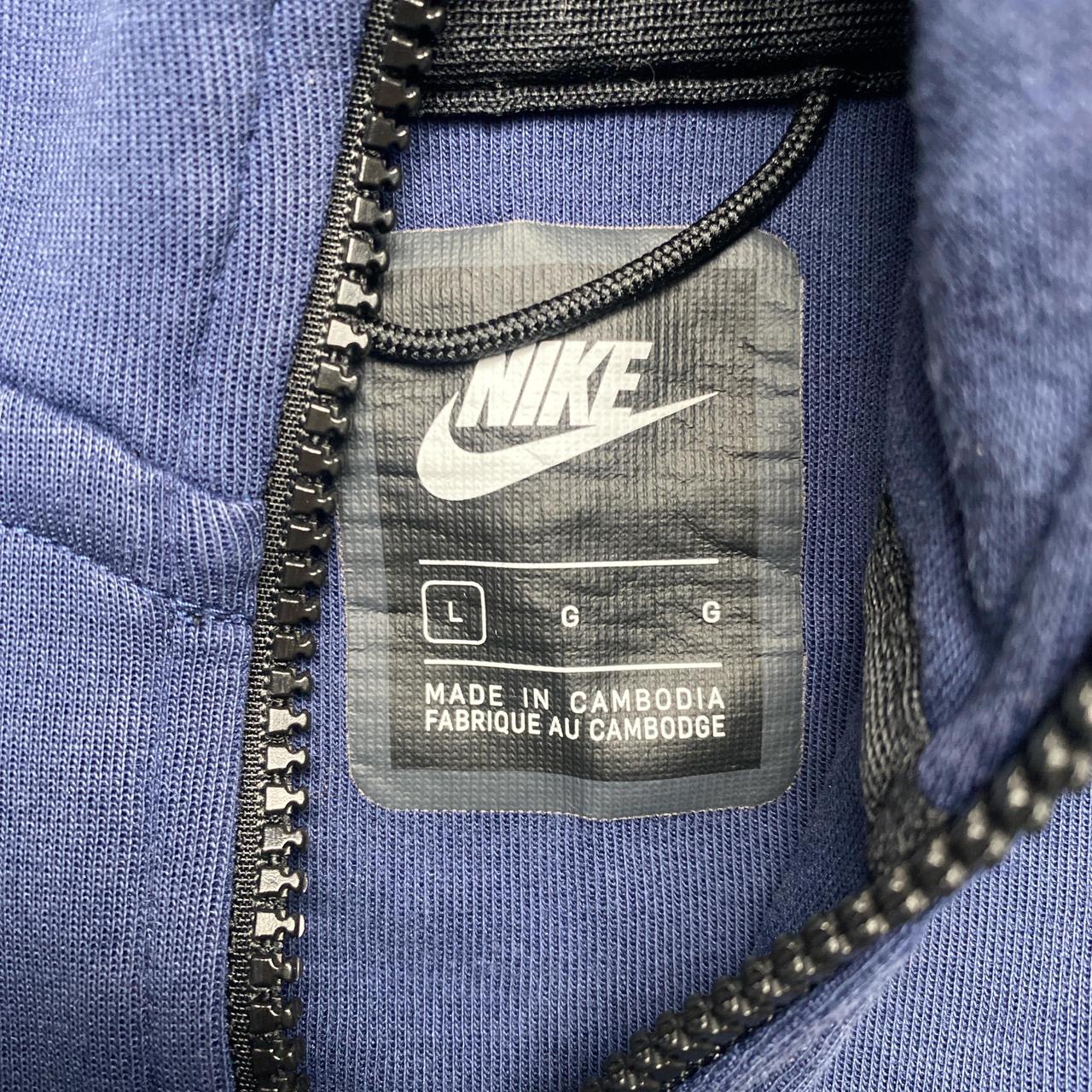 Nike Tech Fleece Navy New Season Hoodie (L)