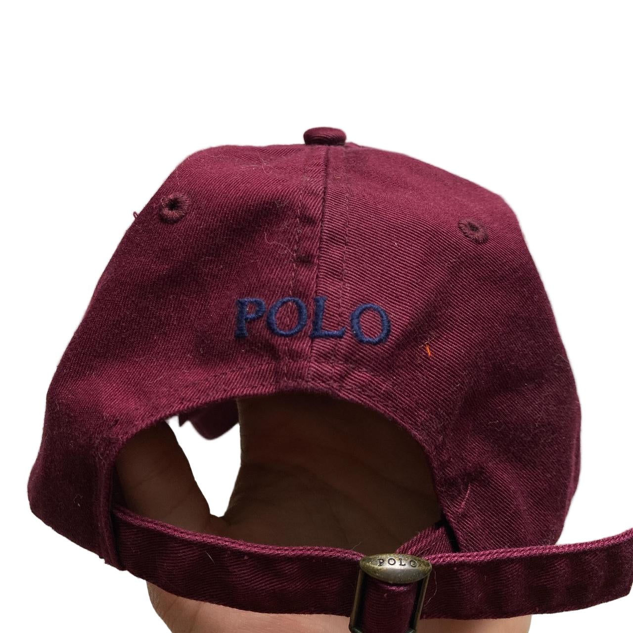 Polo Ralph Lauren Burgundy and Navy Vintage Cap