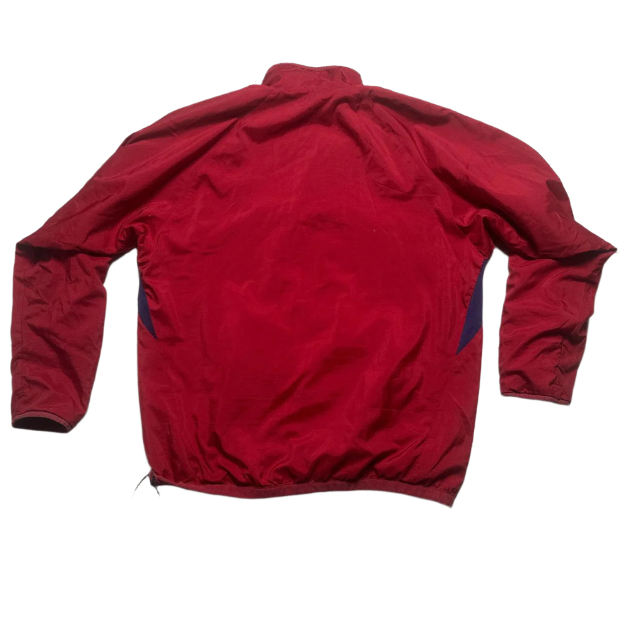 Adidas Vintage Climawarm Thermal Reversible Nylon Quarter Zip Jumper Jacket (M)