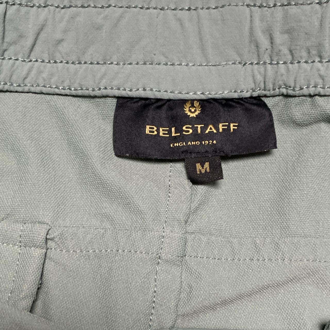 Belstaff Nylon Cargo Trousers Light Green (M)