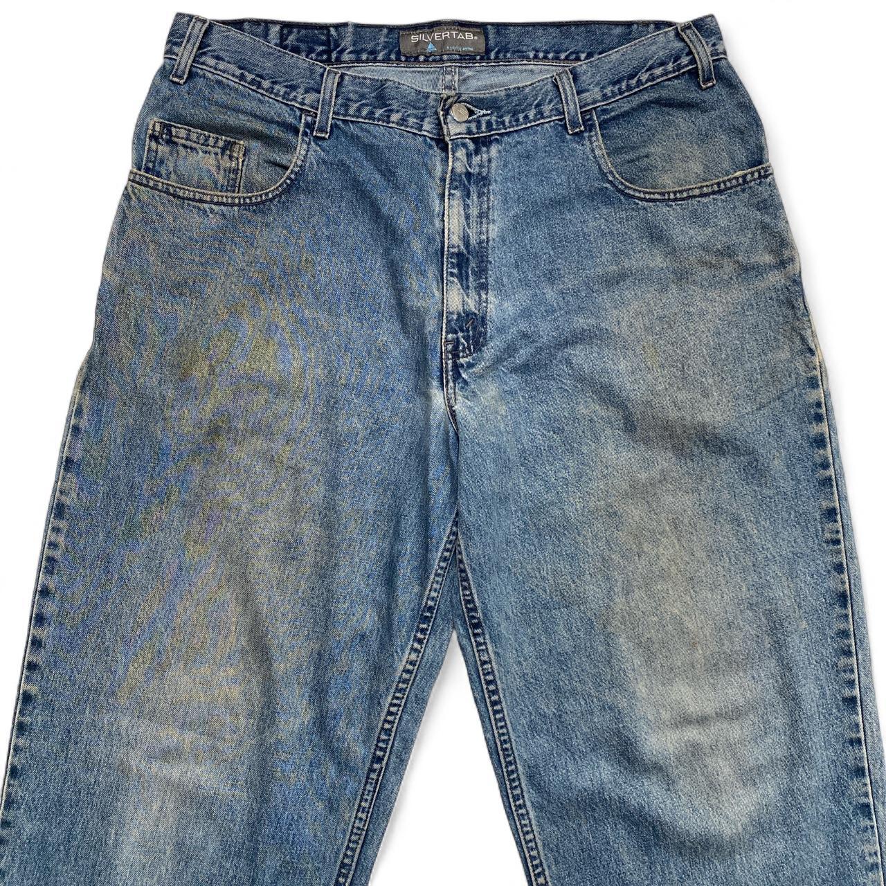 Levis Silver Tab Baggy Blue Jeans