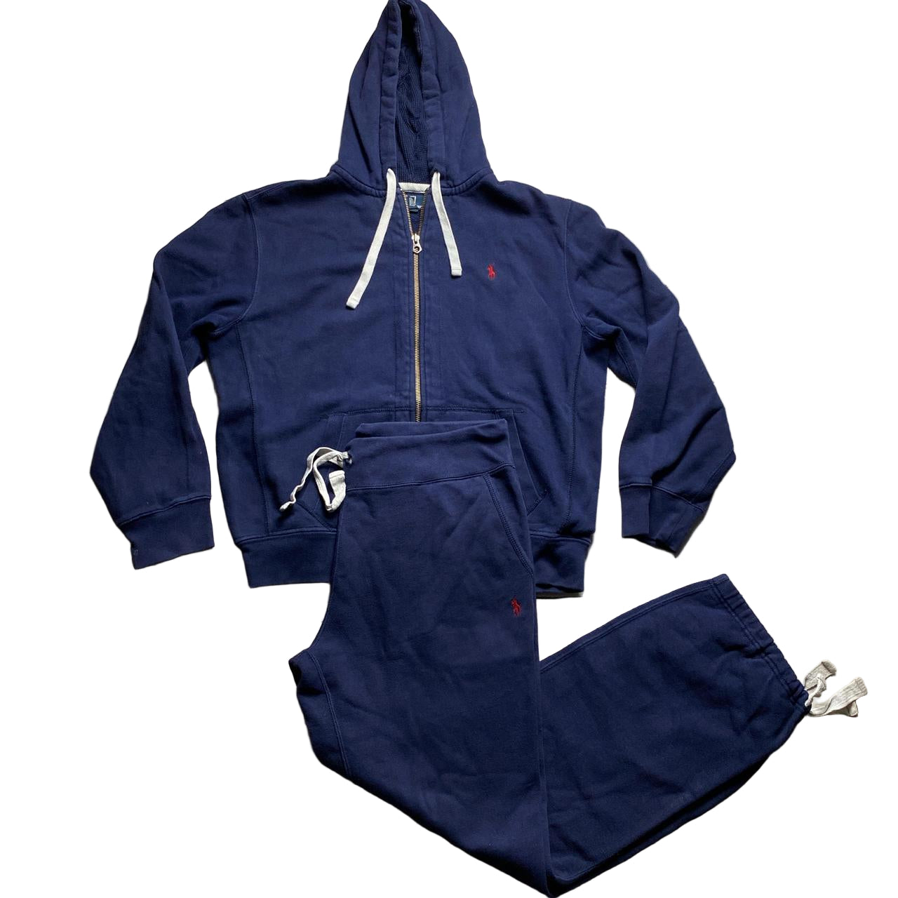 Polo Ralph Lauren Navy and Red Pony Full Tracksuit (XL/L)