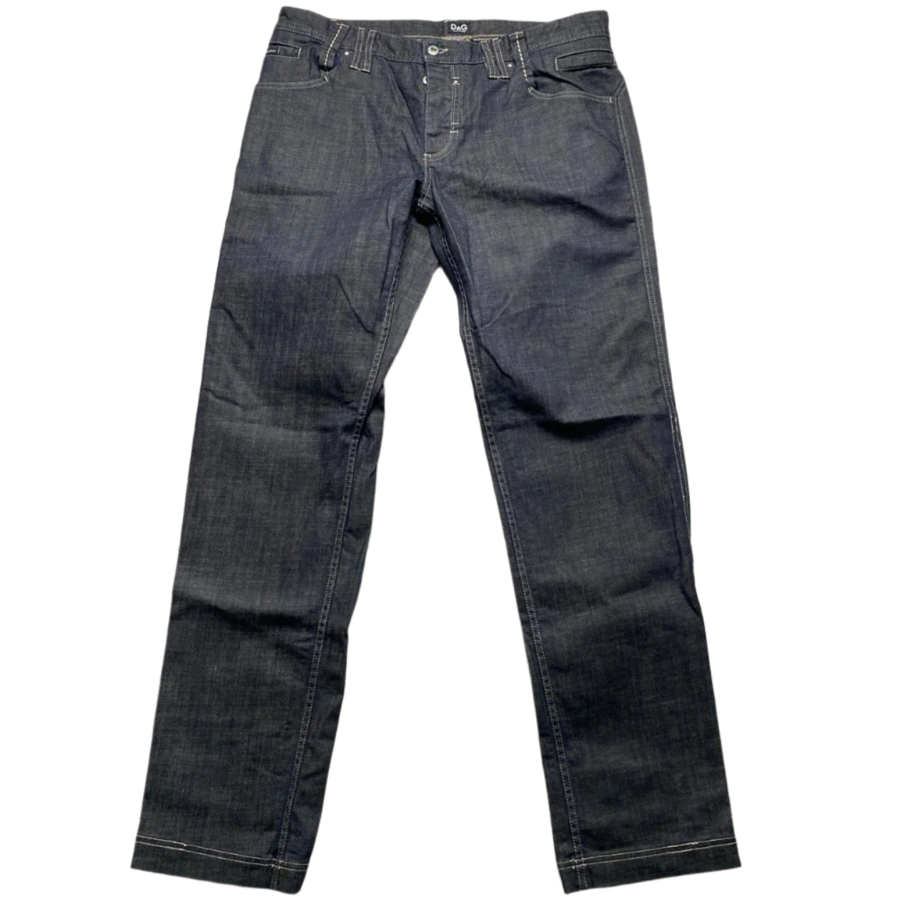 Dolce and Gabbana Vintage Baggy Indigo Navy Jeans (38W)