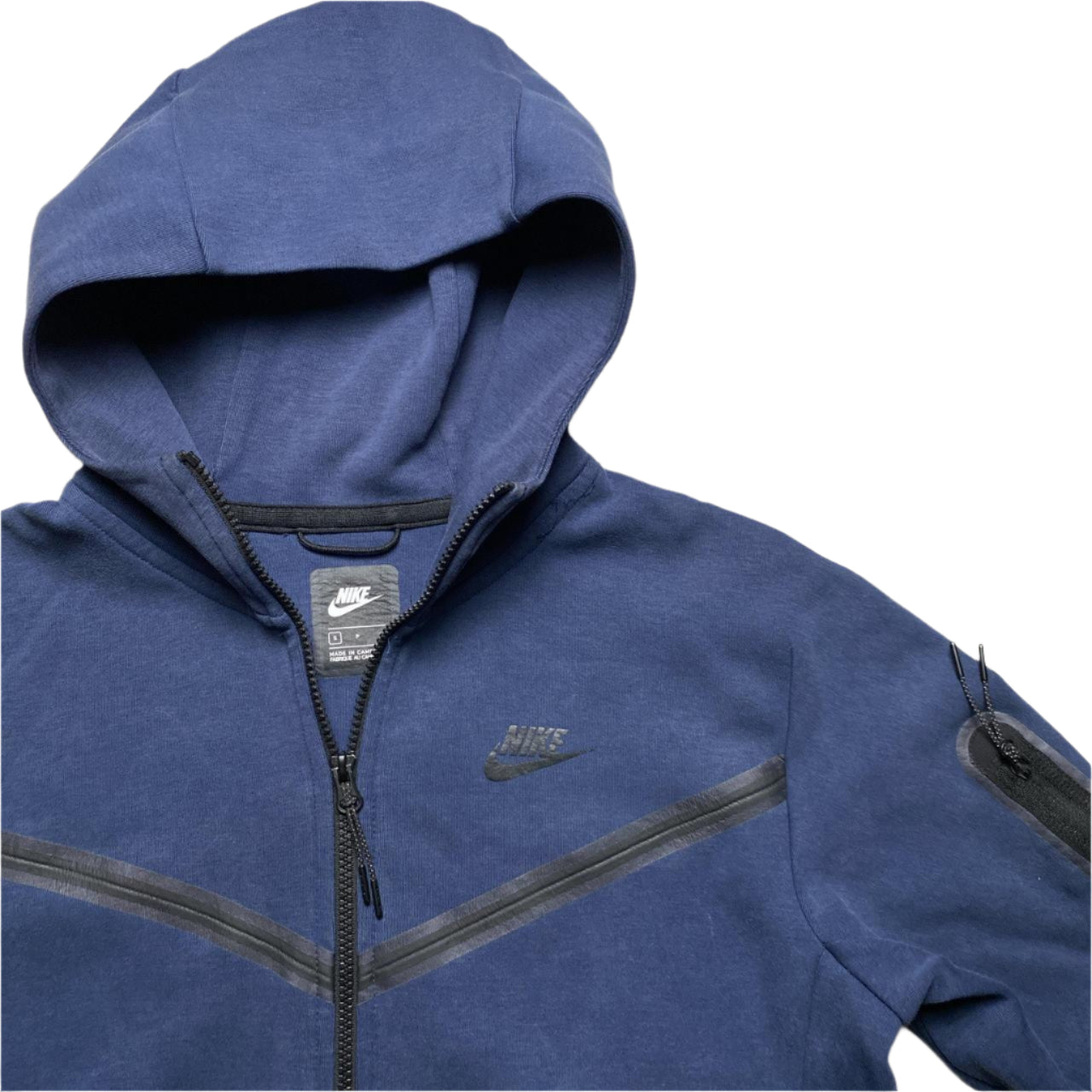 Nike Navy and Black Tech Fleece Tracksuit (S)